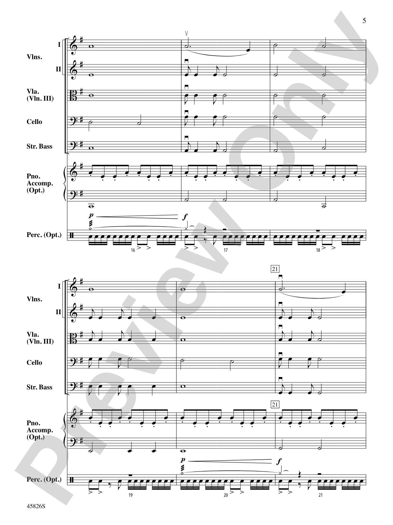 StarCraft II: Legacy of the Void, Selections from: String Orchestra Conductor Score & Parts
