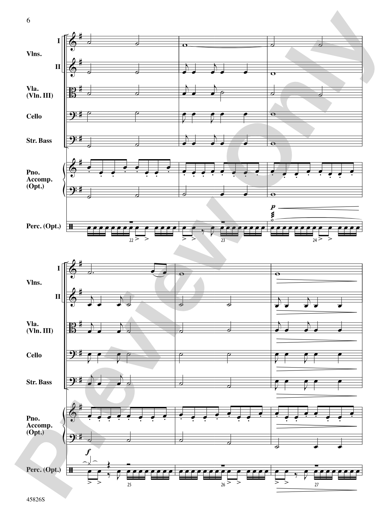 StarCraft II: Legacy of the Void, Selections from: String Orchestra Conductor Score & Parts