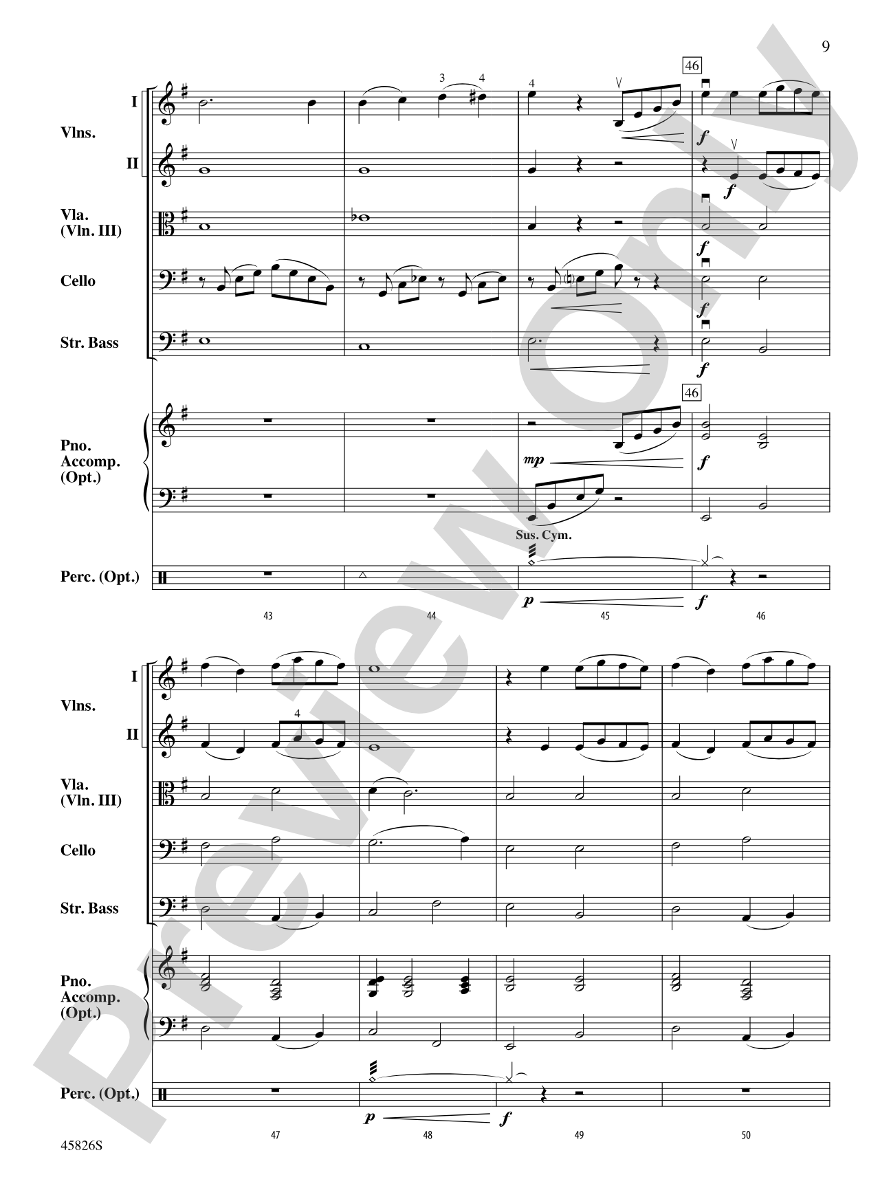 StarCraft II: Legacy of the Void, Selections from: String Orchestra Conductor Score & Parts
