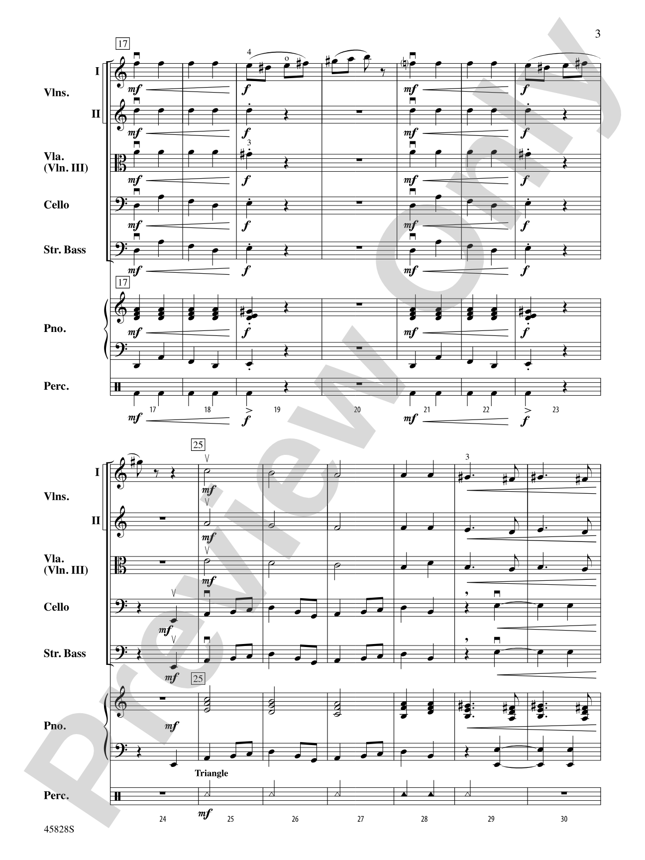 Korobushka: String Orchestra Conductor Score & Parts