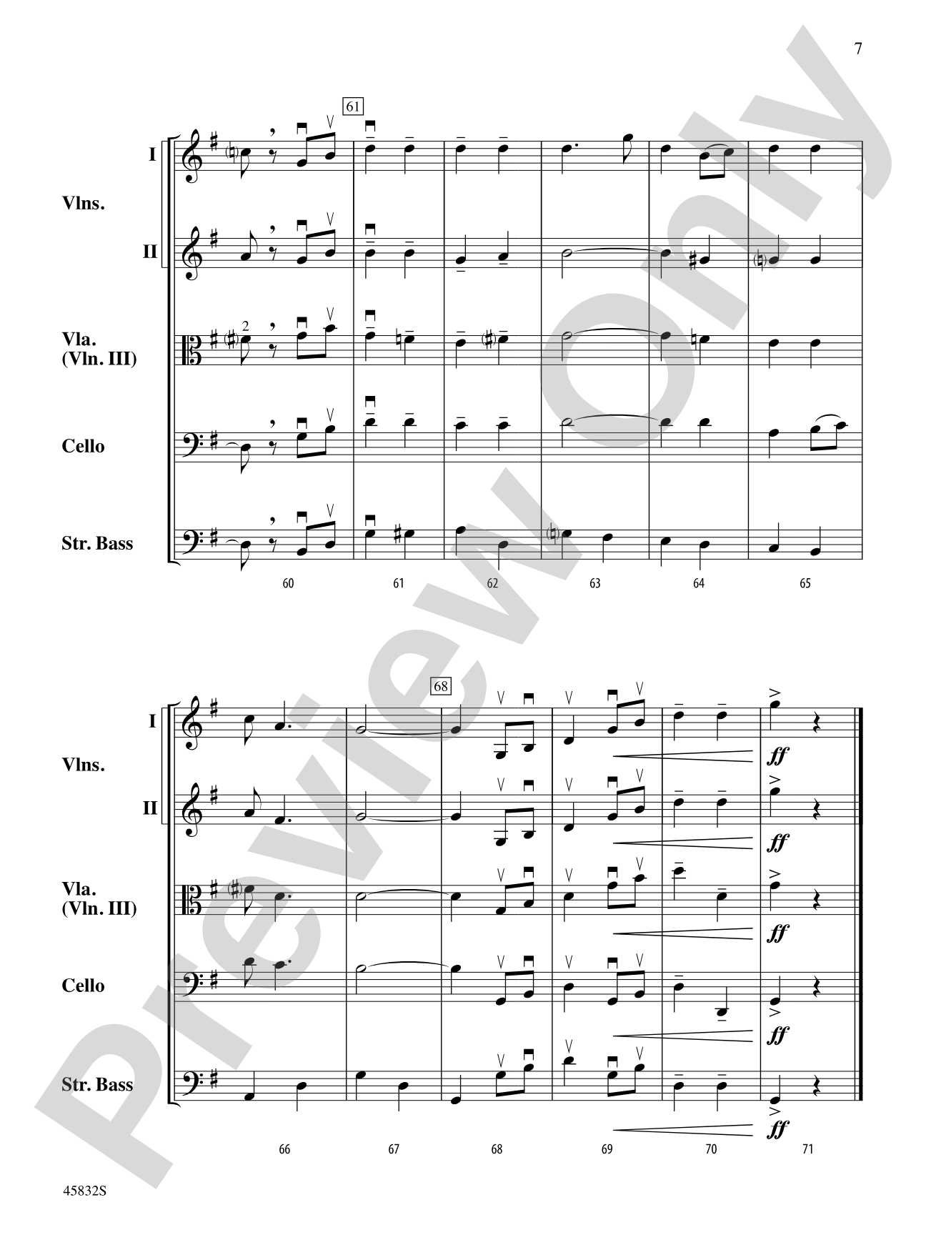 The Marines' Hymn: Score