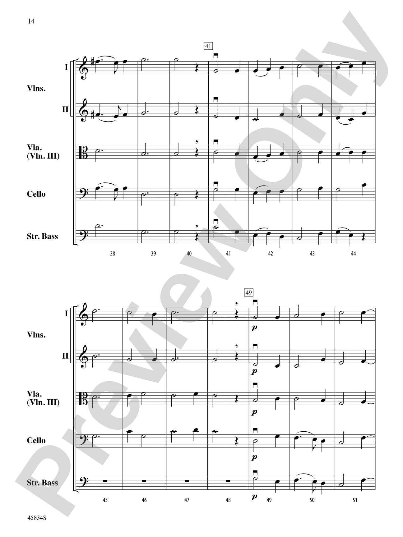 William Byrd Suite: String Orchestra Conductor Score & Parts