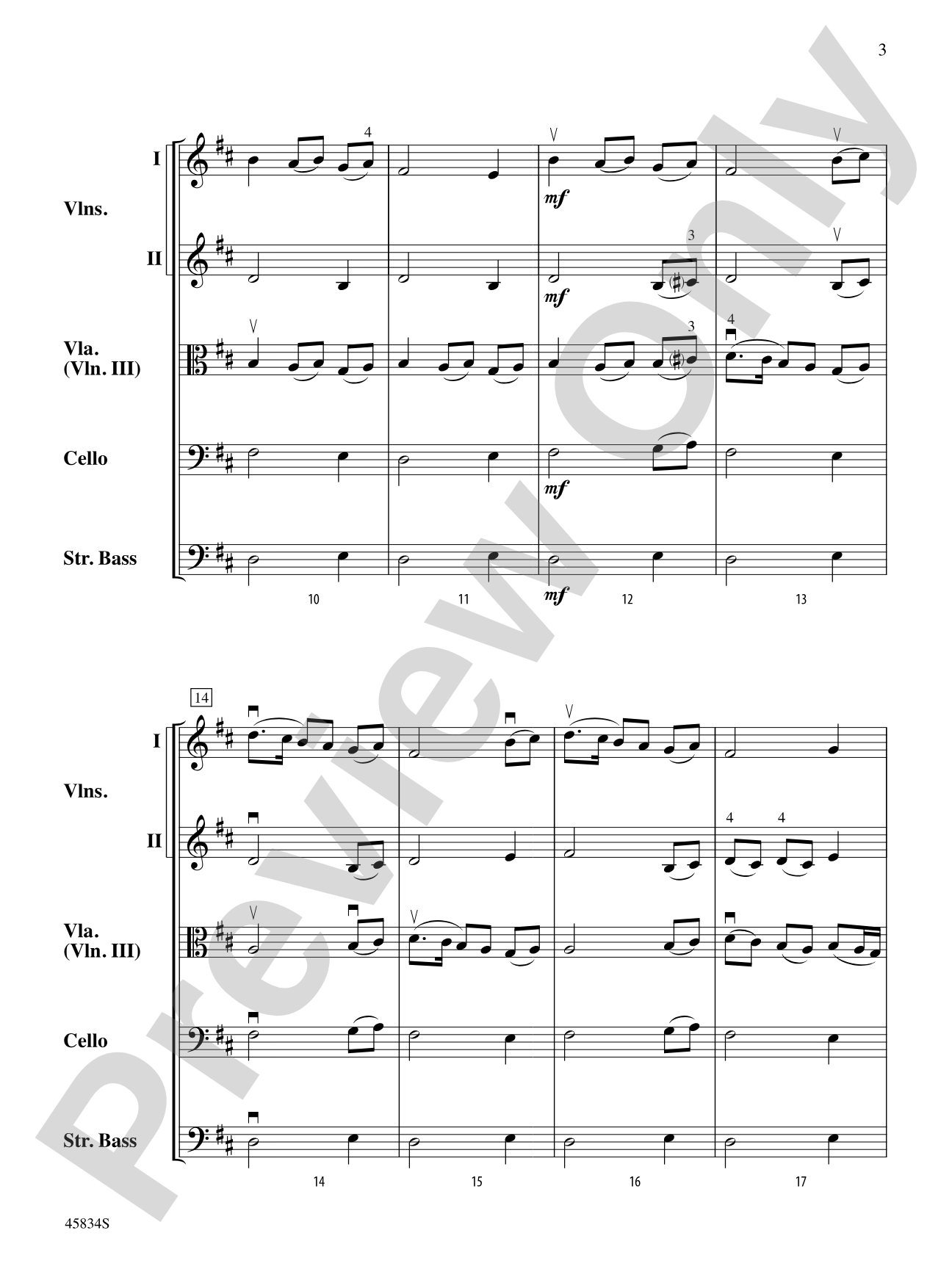 William Byrd Suite: String Orchestra Conductor Score & Parts