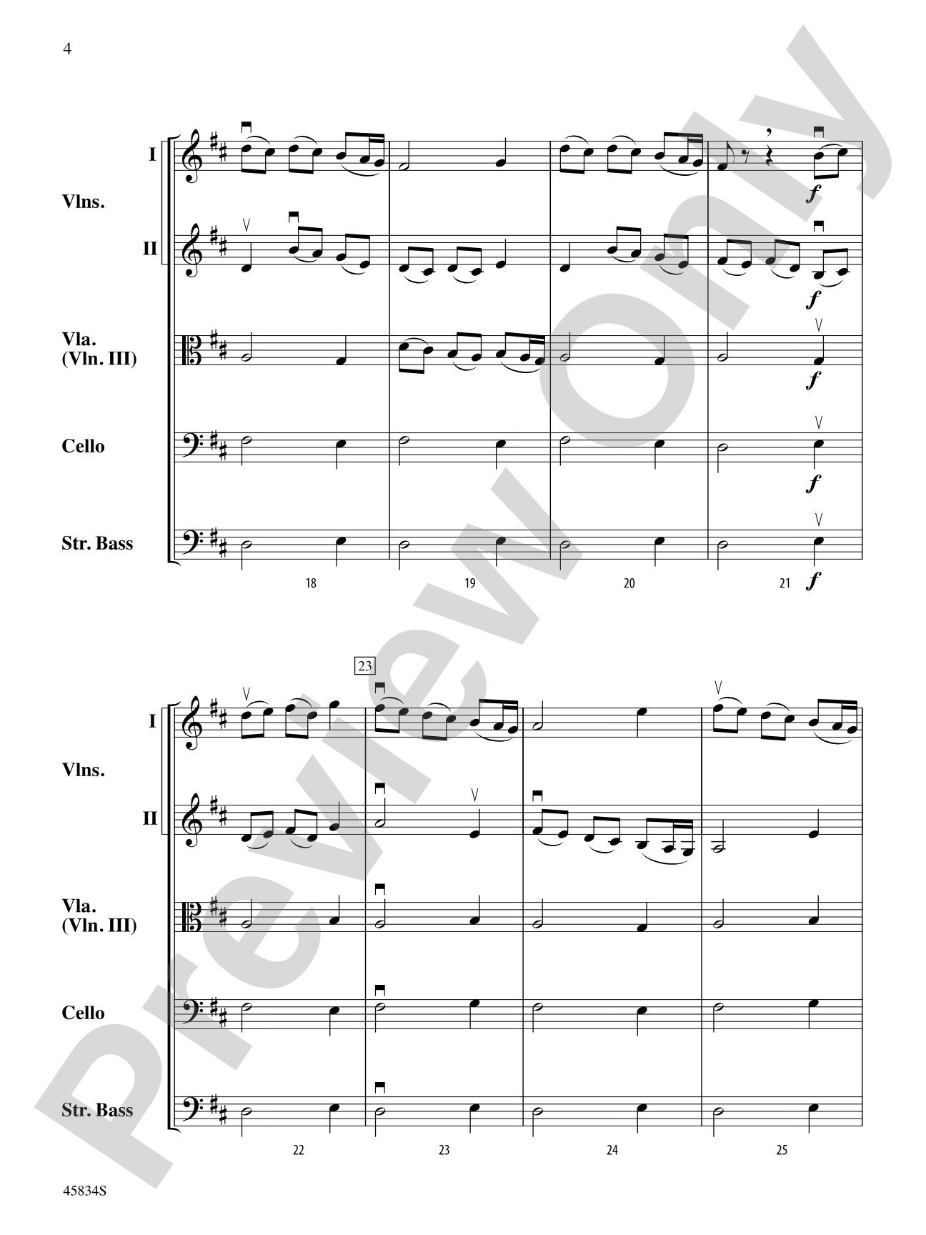 William Byrd Suite: String Orchestra Conductor Score & Parts