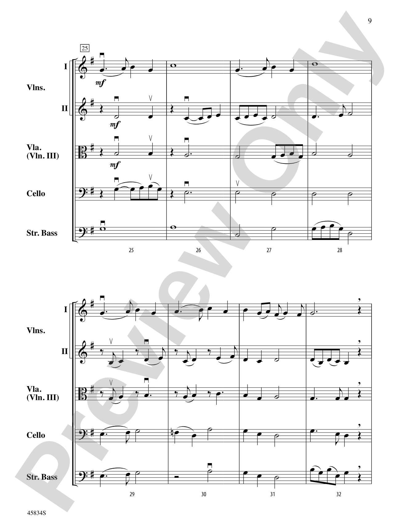 William Byrd Suite: String Orchestra Conductor Score & Parts