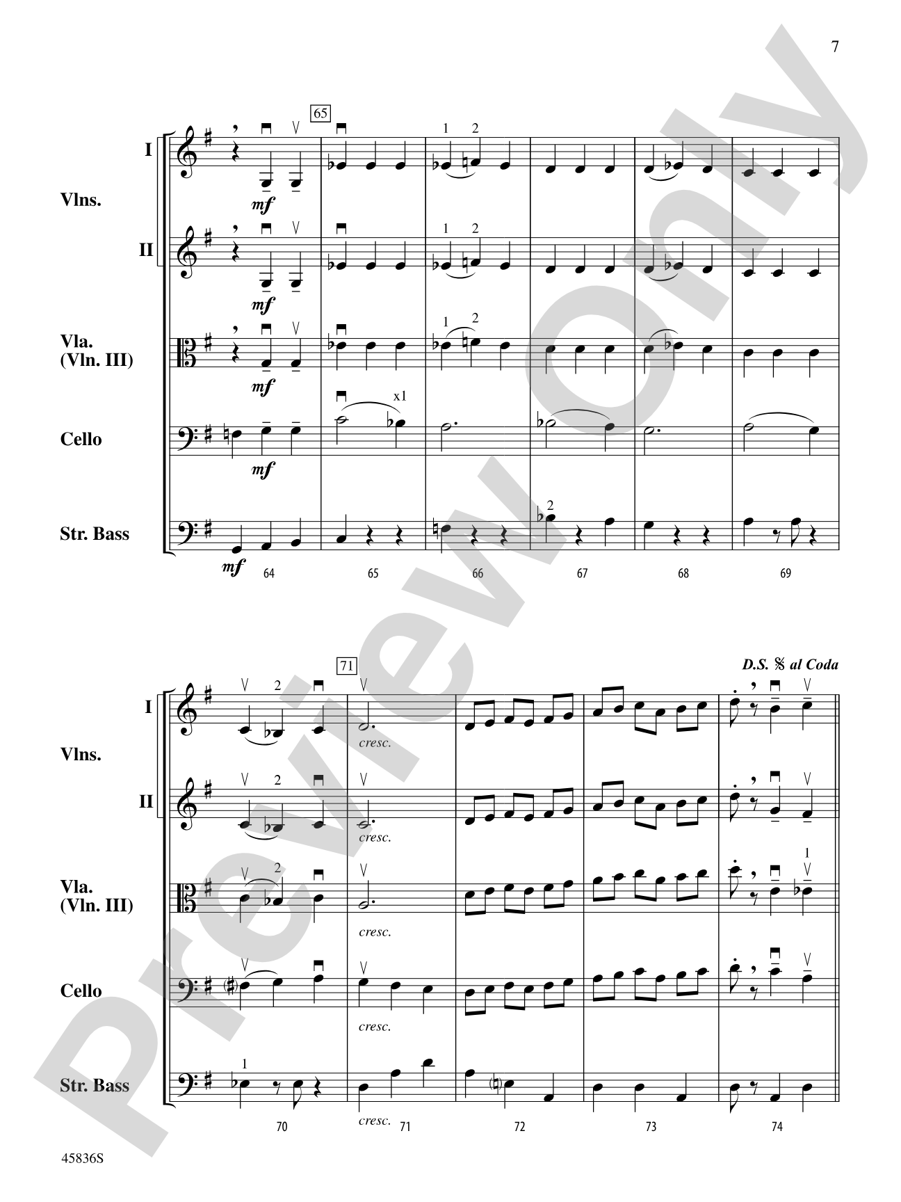 It's the Most Wonderful Time of the Year: String Orchestra Conductor Score & Parts