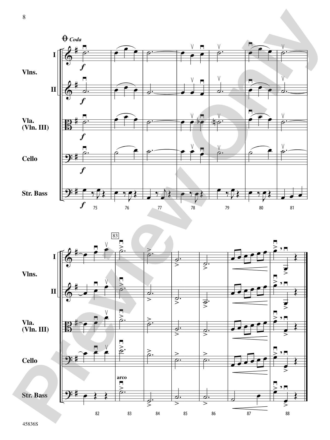 It's the Most Wonderful Time of the Year: String Orchestra Conductor Score & Parts