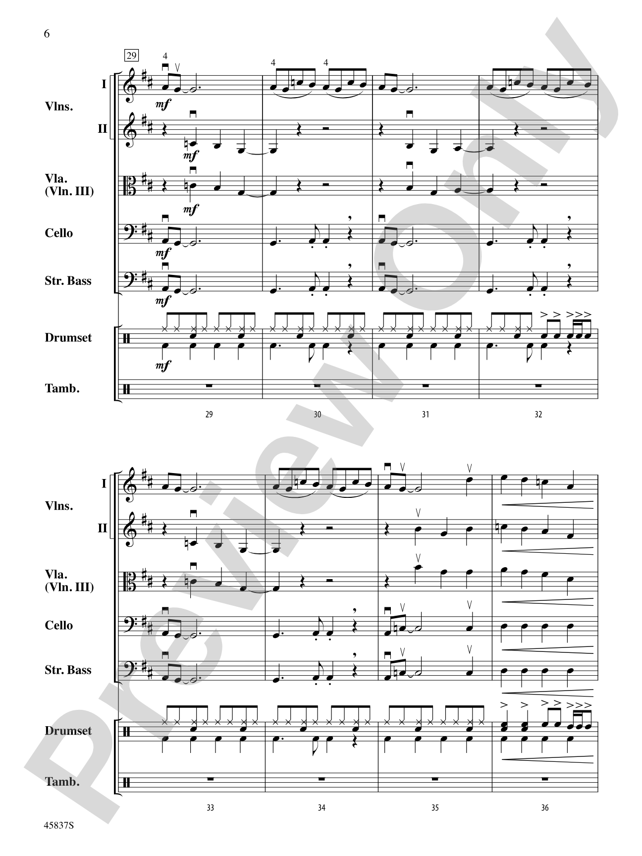 Ghostbusters: String Orchestra Conductor Score & Parts