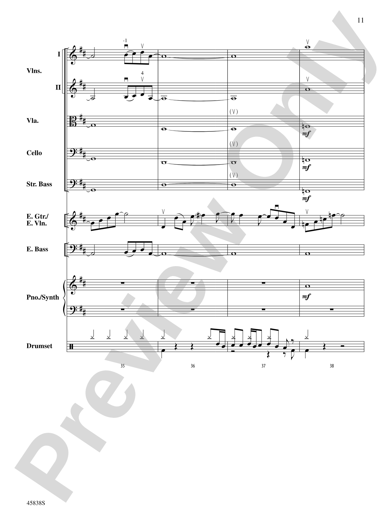 First Snow: String Orchestra Conductor Score & Parts