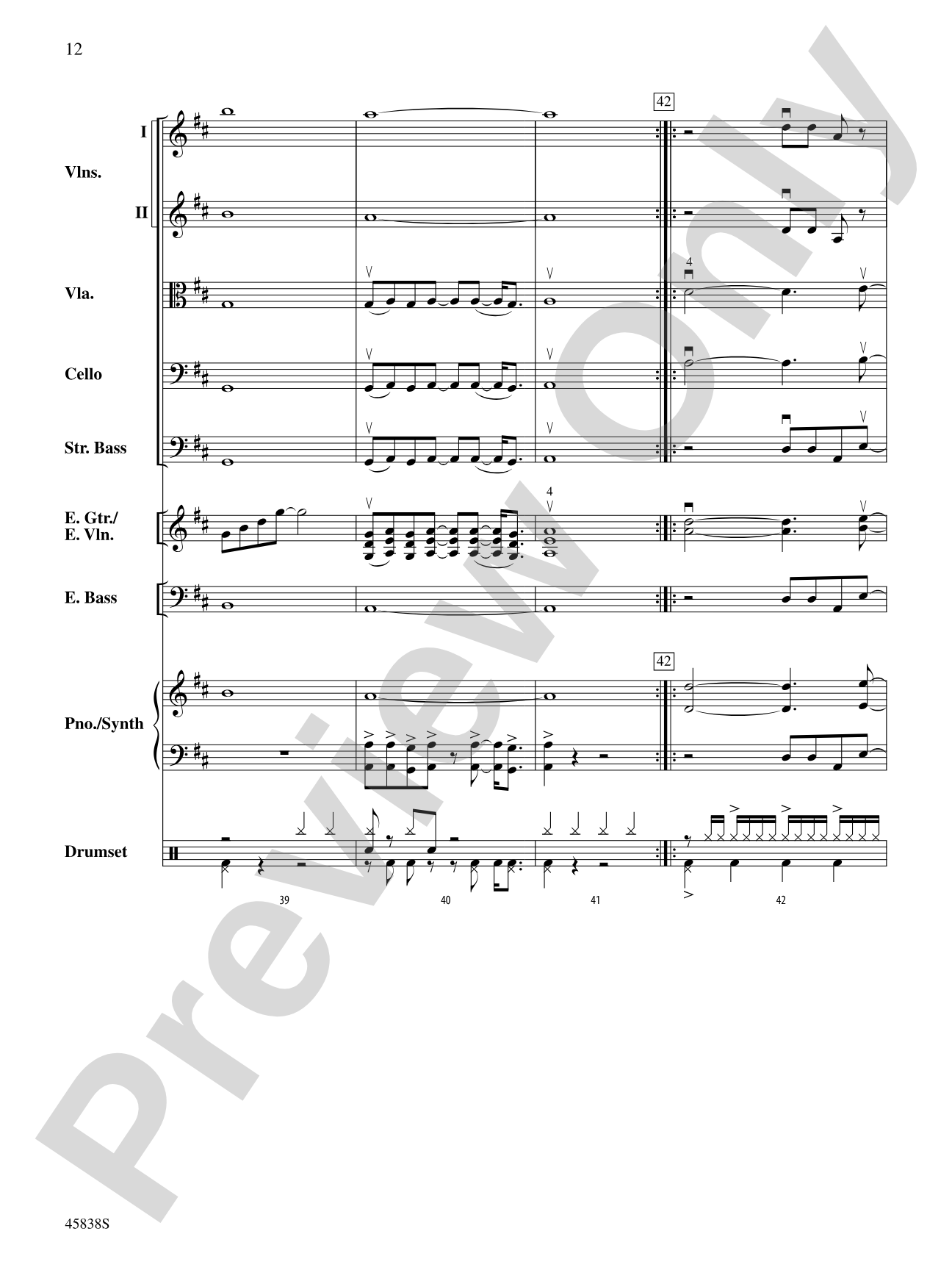 First Snow: String Orchestra Conductor Score & Parts