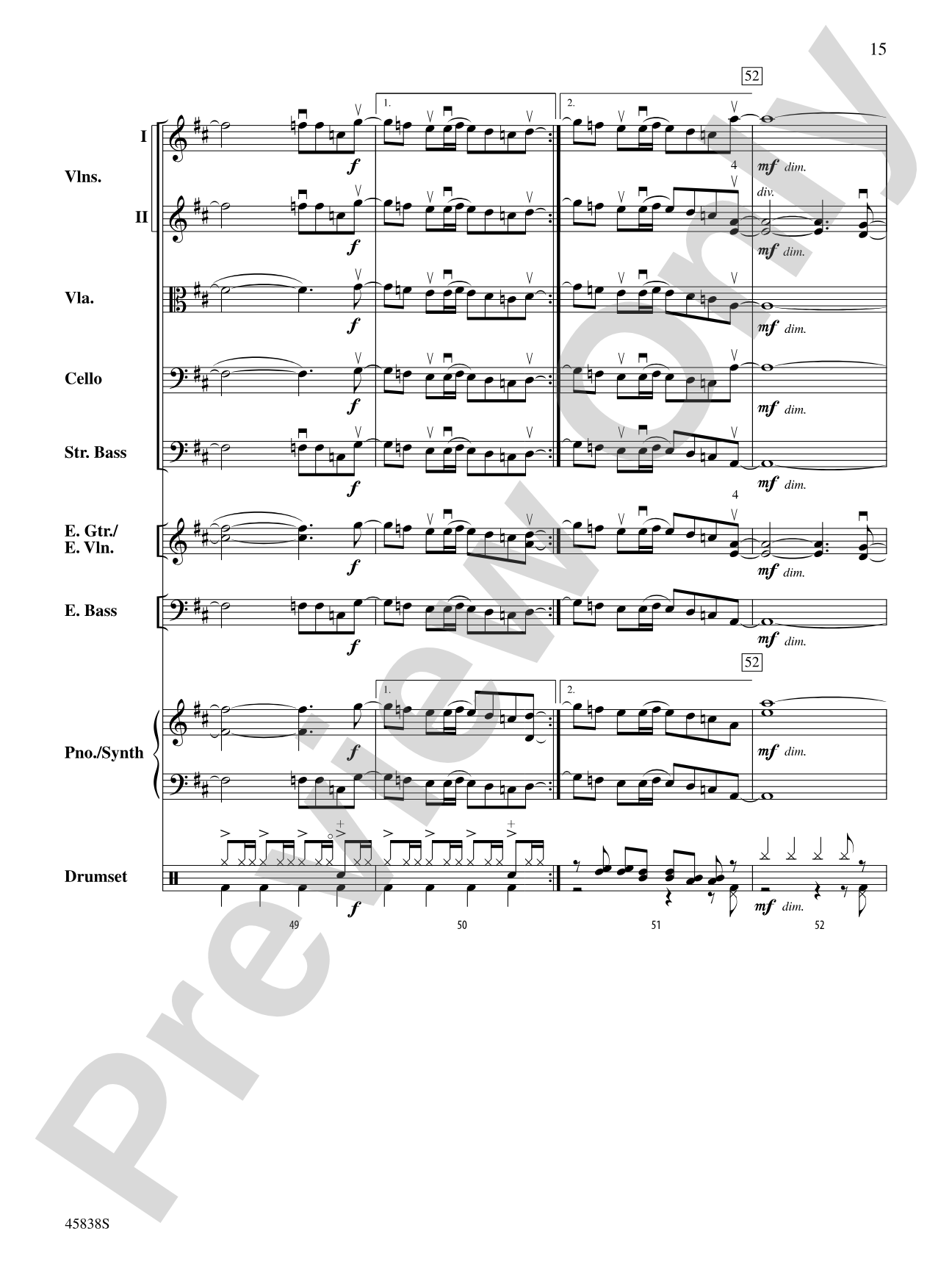 First Snow: String Orchestra Conductor Score & Parts