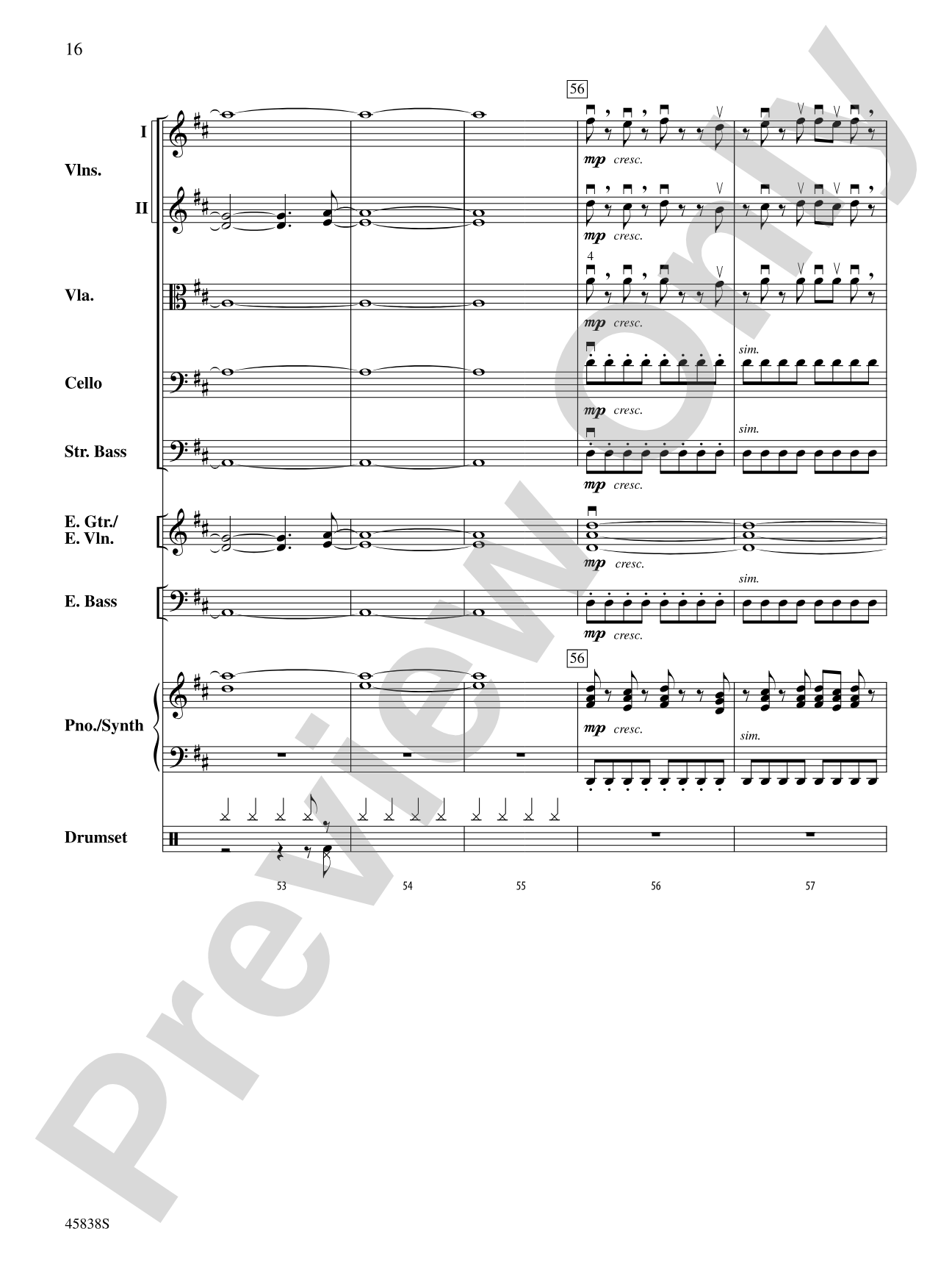 First Snow: String Orchestra Conductor Score & Parts