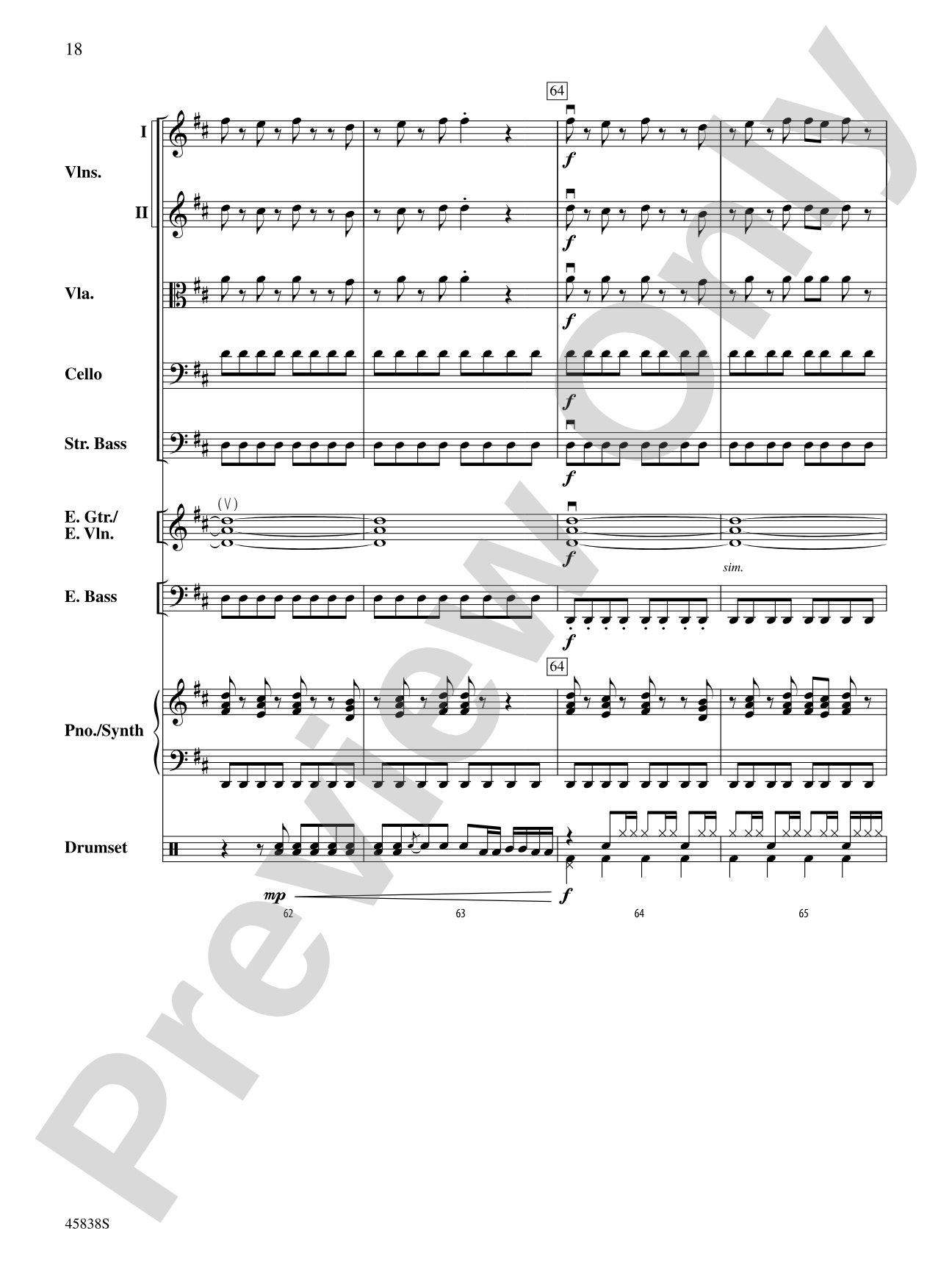 First Snow: String Orchestra Conductor Score & Parts