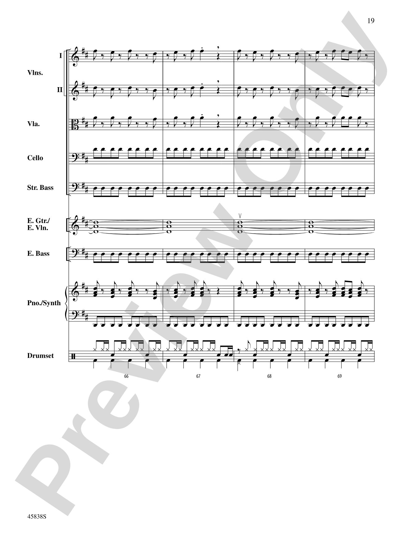First Snow: String Orchestra Conductor Score & Parts