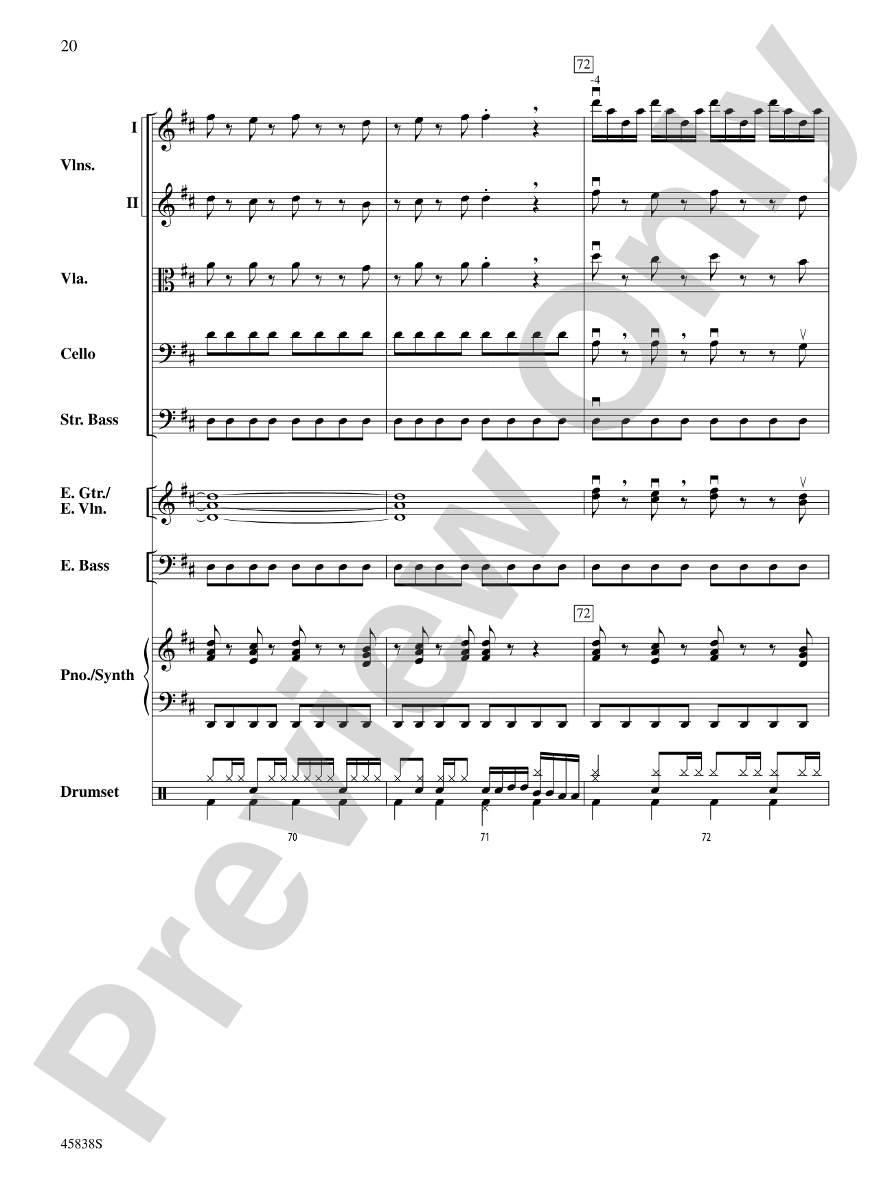 First Snow: String Orchestra Conductor Score & Parts