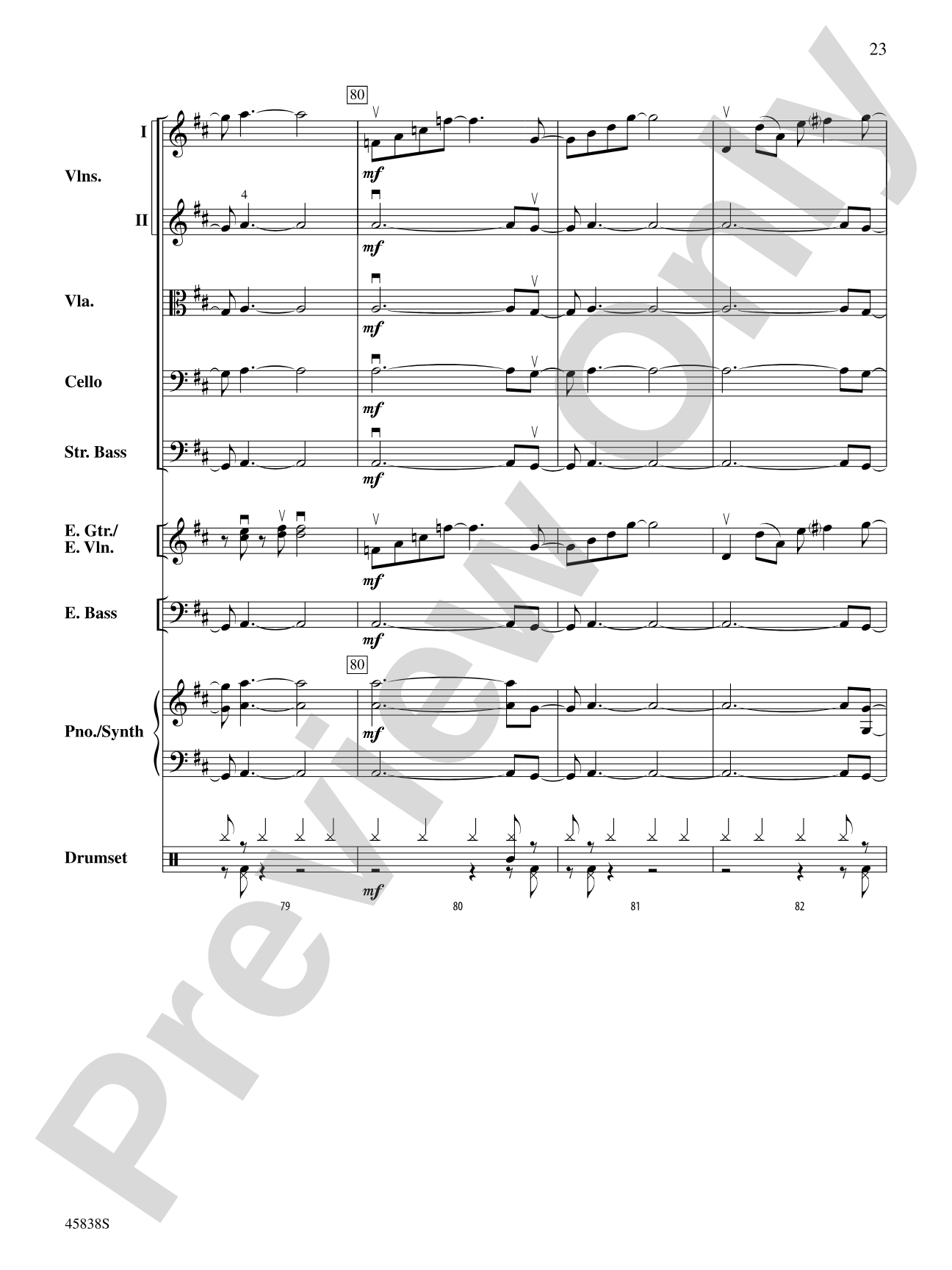 First Snow: String Orchestra Conductor Score & Parts