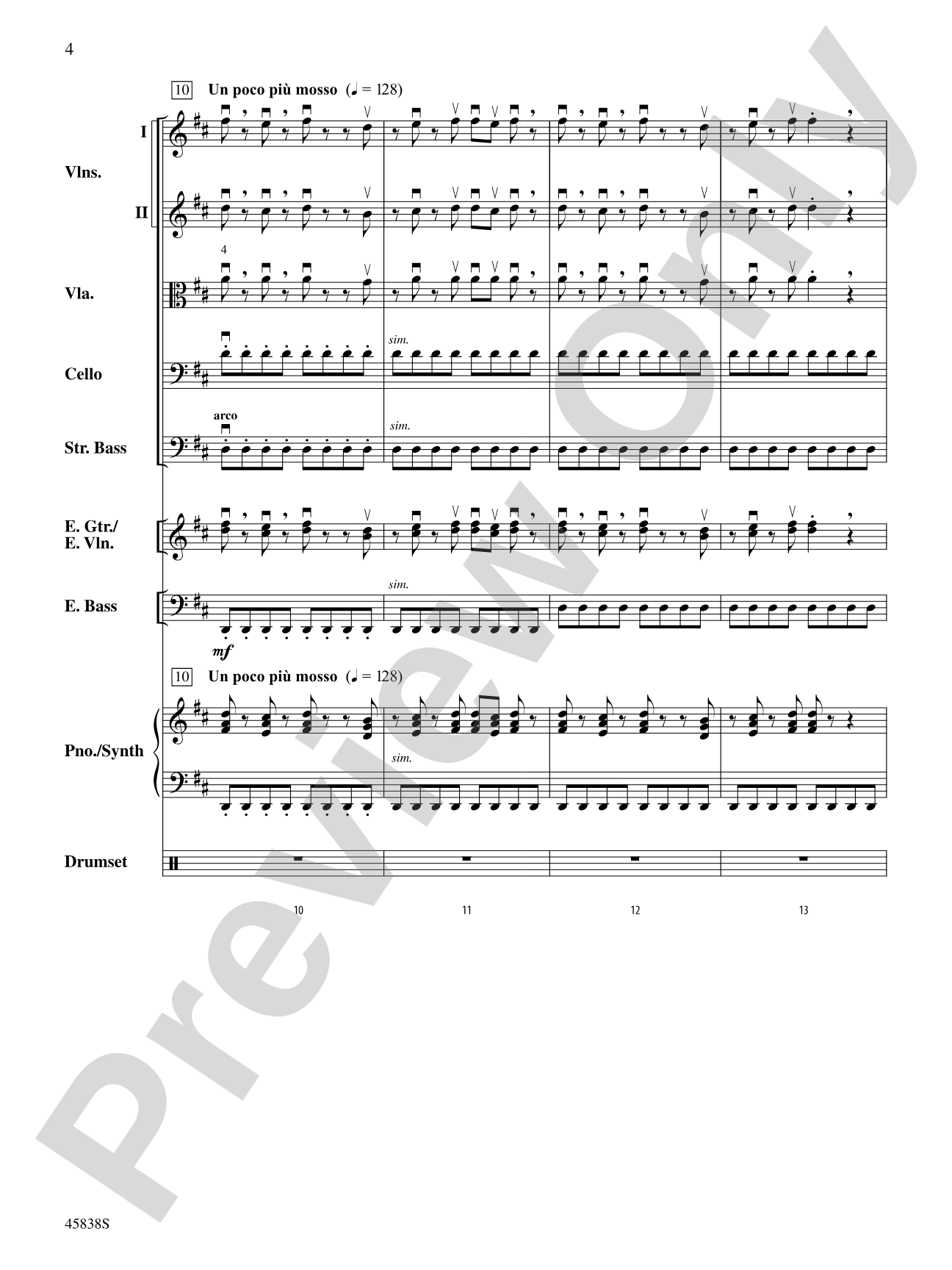 First Snow: String Orchestra Conductor Score & Parts