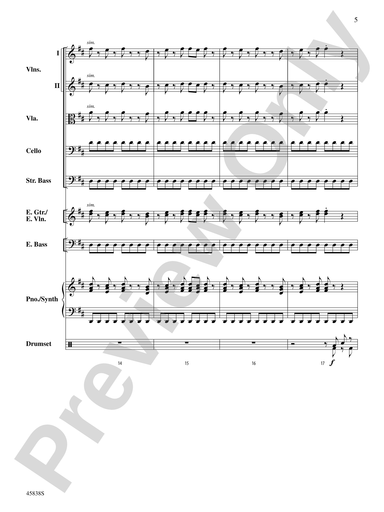 First Snow: String Orchestra Conductor Score & Parts