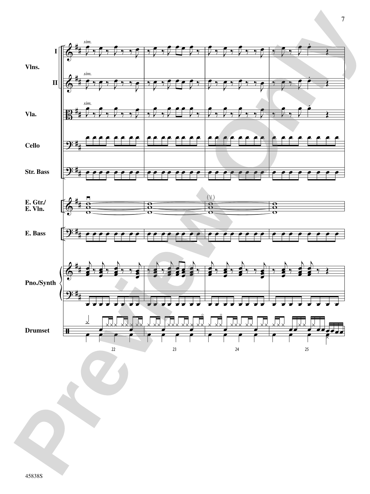 First Snow: String Orchestra Conductor Score & Parts