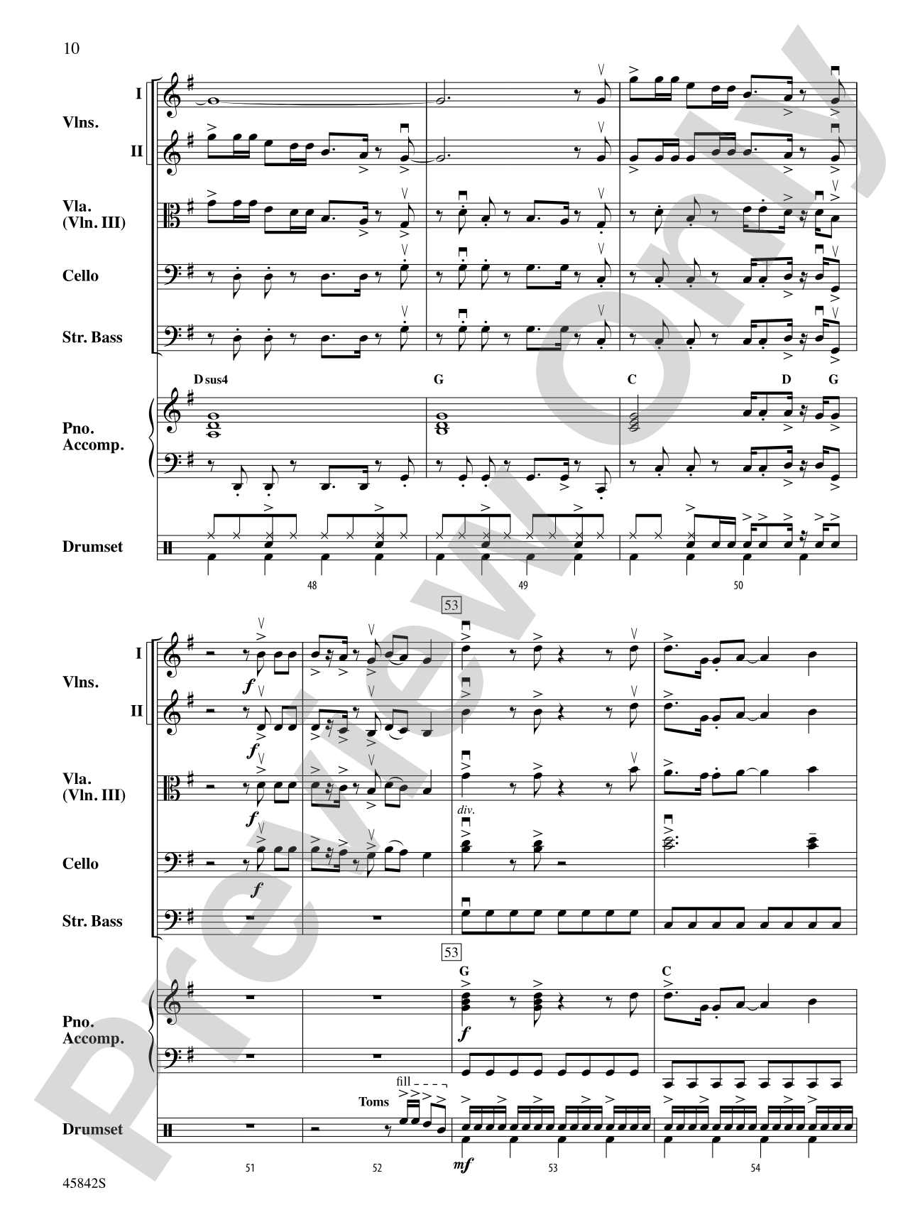 Go Big or Go Home: String Orchestra Conductor Score & Parts