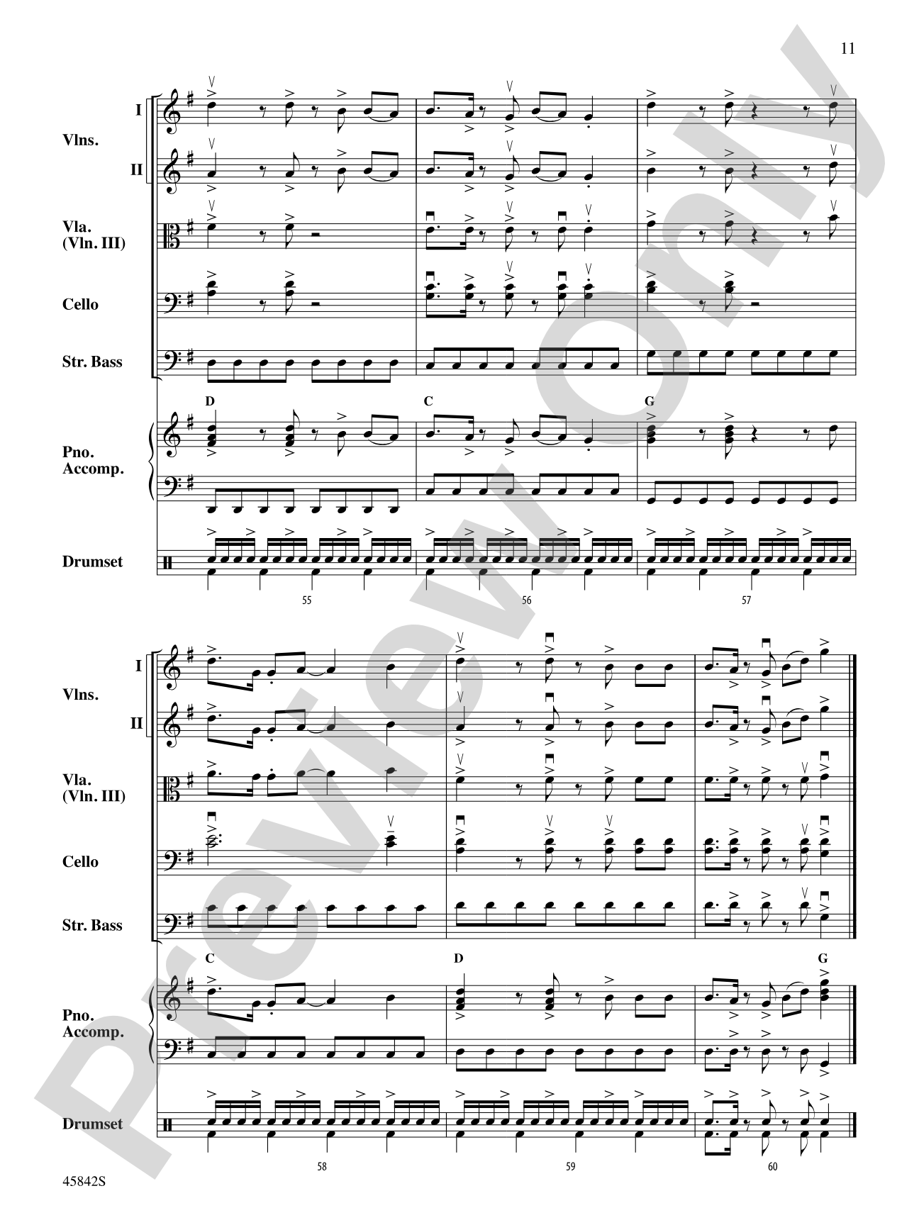 Go Big or Go Home: String Orchestra Conductor Score & Parts