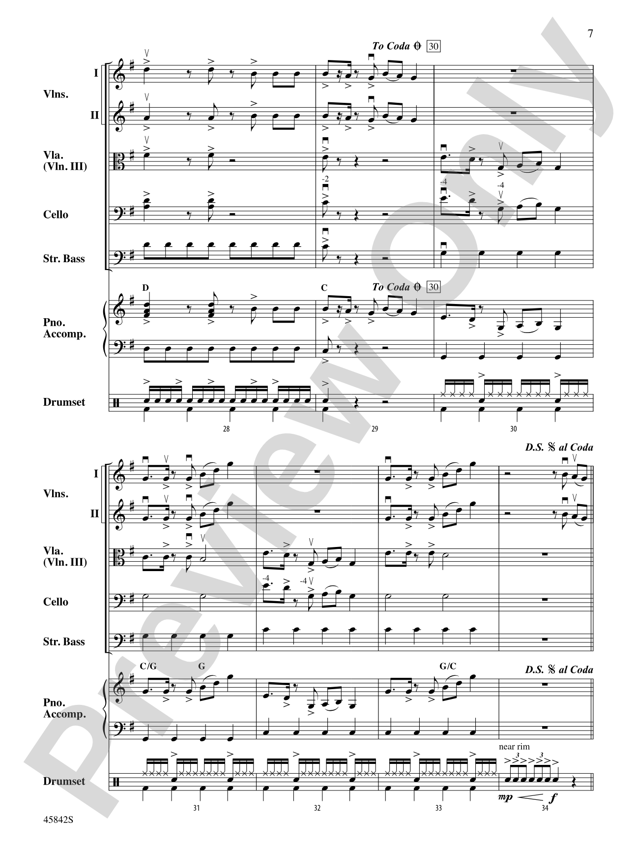 Go Big or Go Home: String Orchestra Conductor Score & Parts
