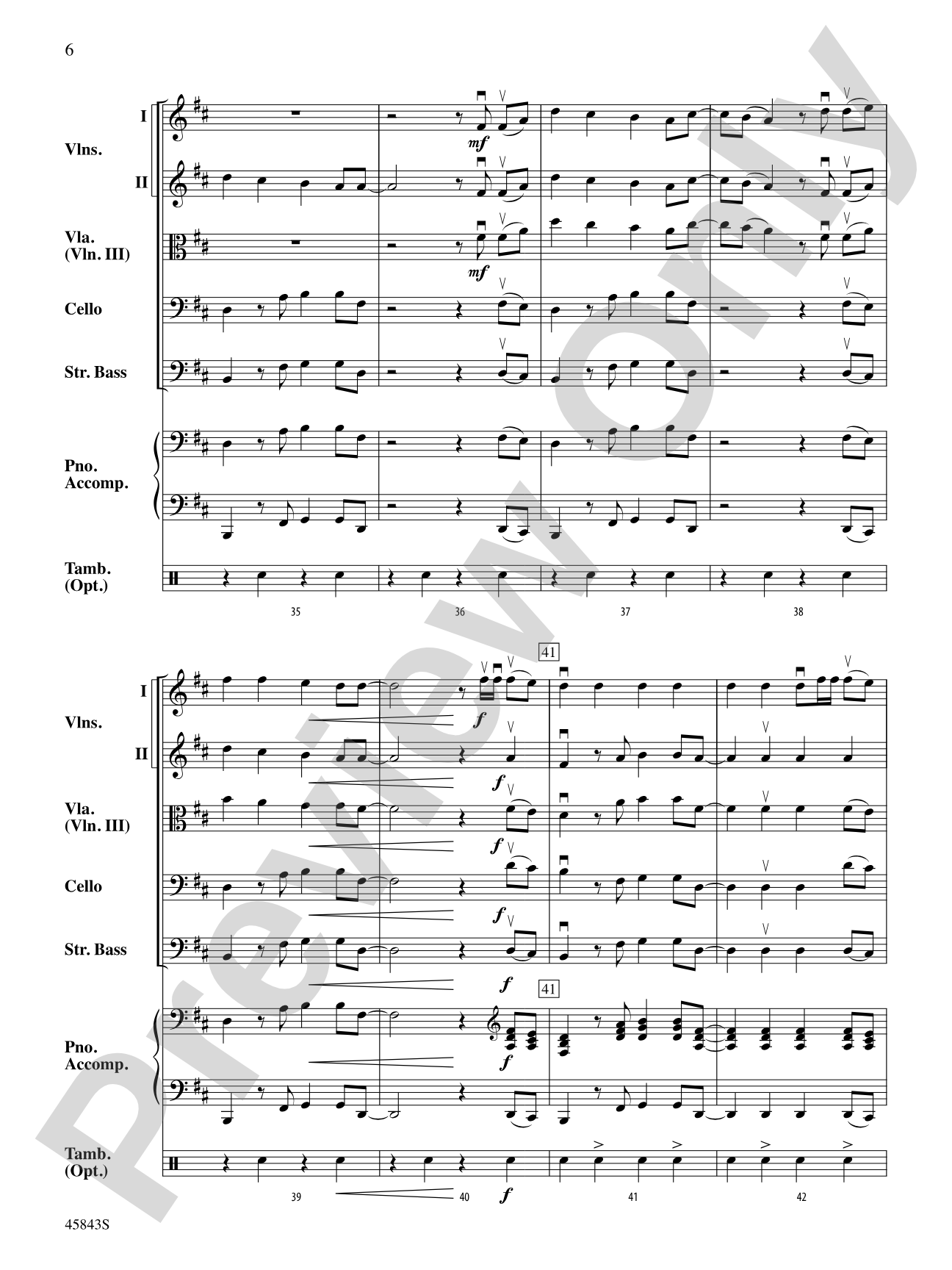 Work from Home: String Orchestra Conductor Score & Parts