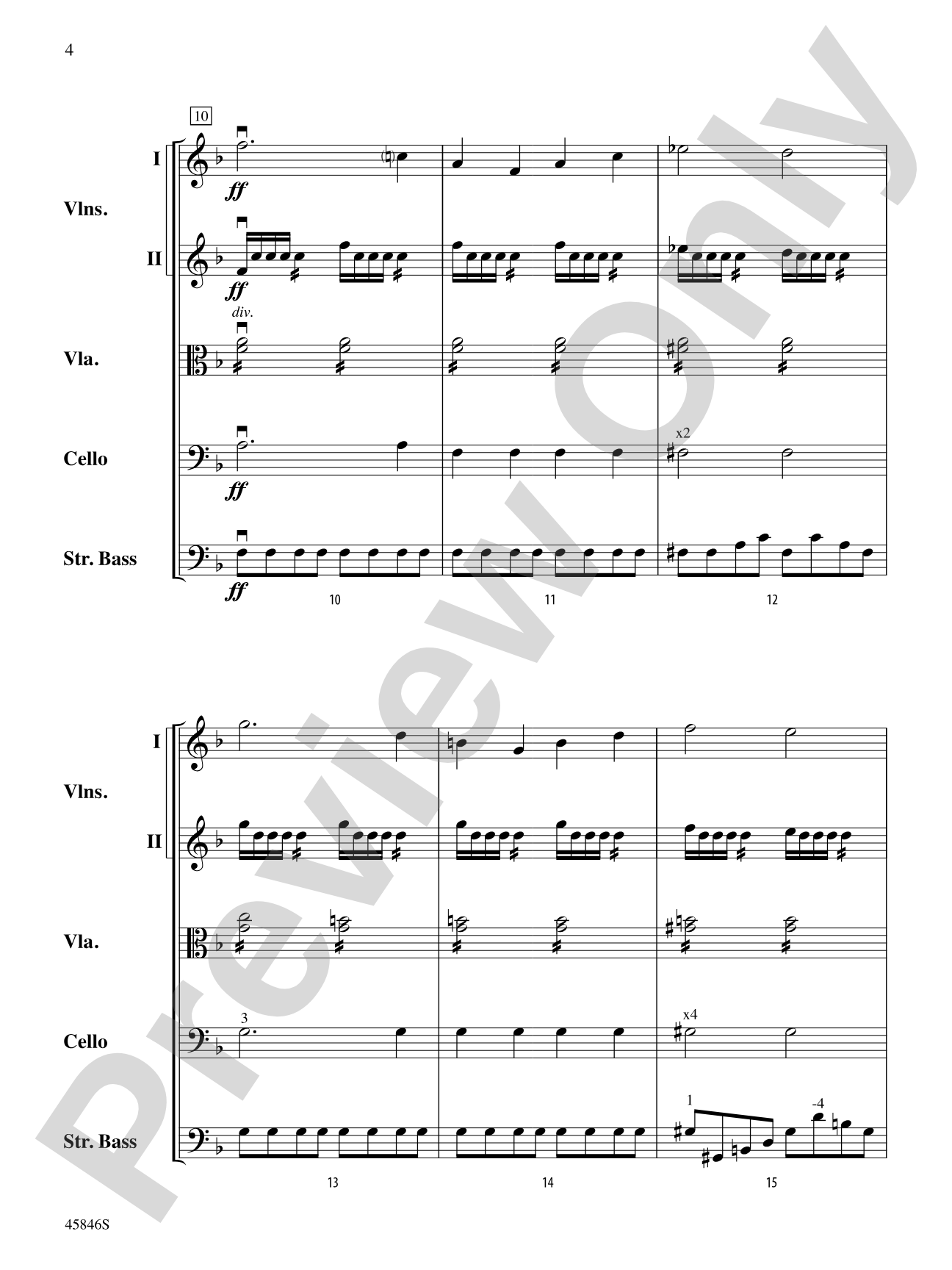 Dies Irae: String Orchestra Conductor Score & Parts