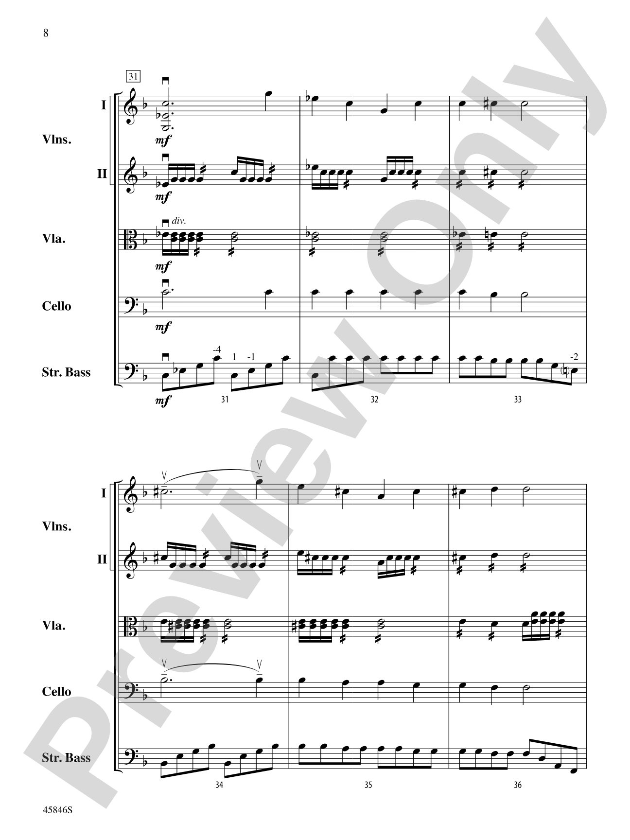 Dies Irae: String Orchestra Conductor Score & Parts