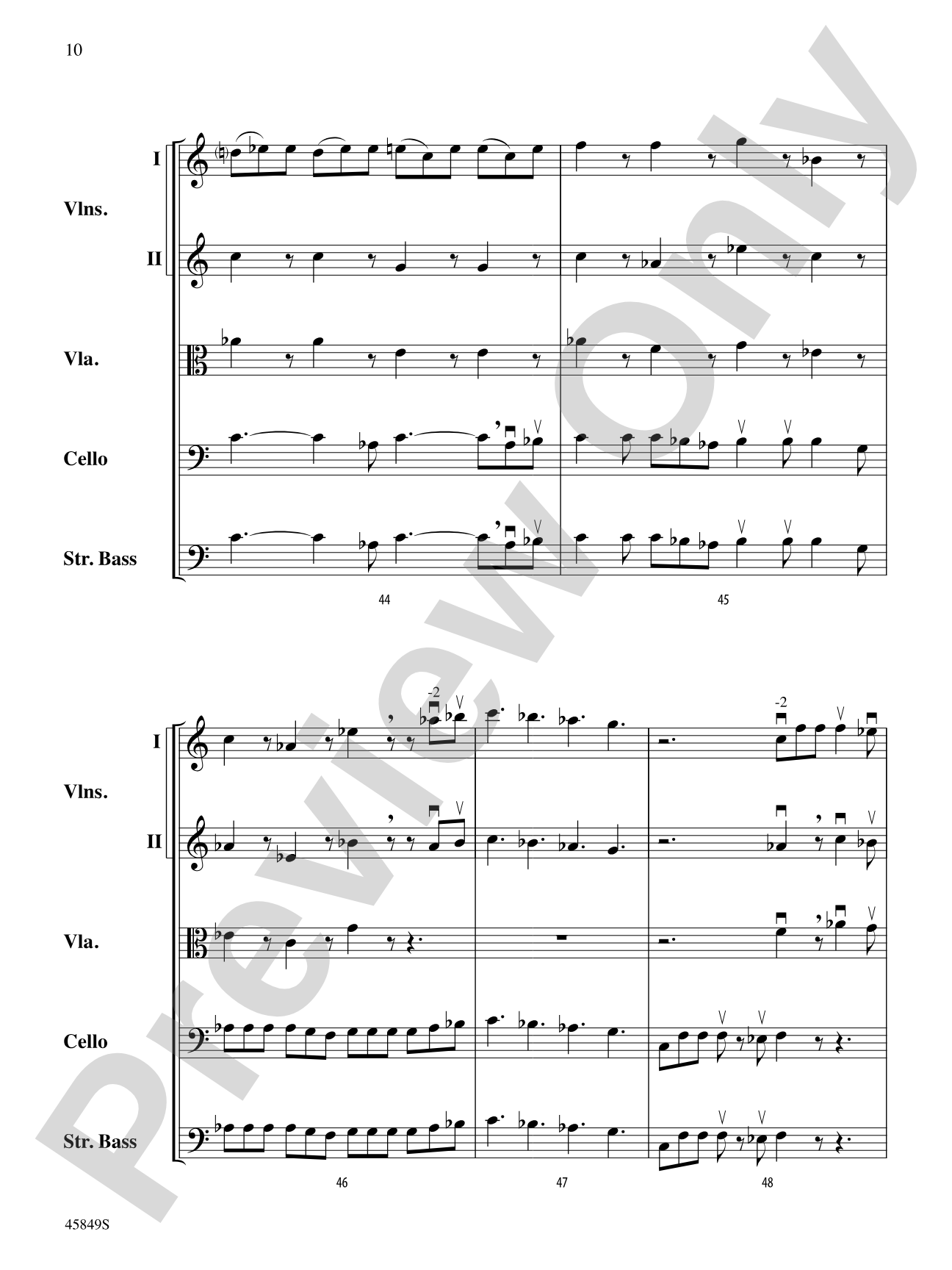 American Salute: String Orchestra Conductor Score & Parts
