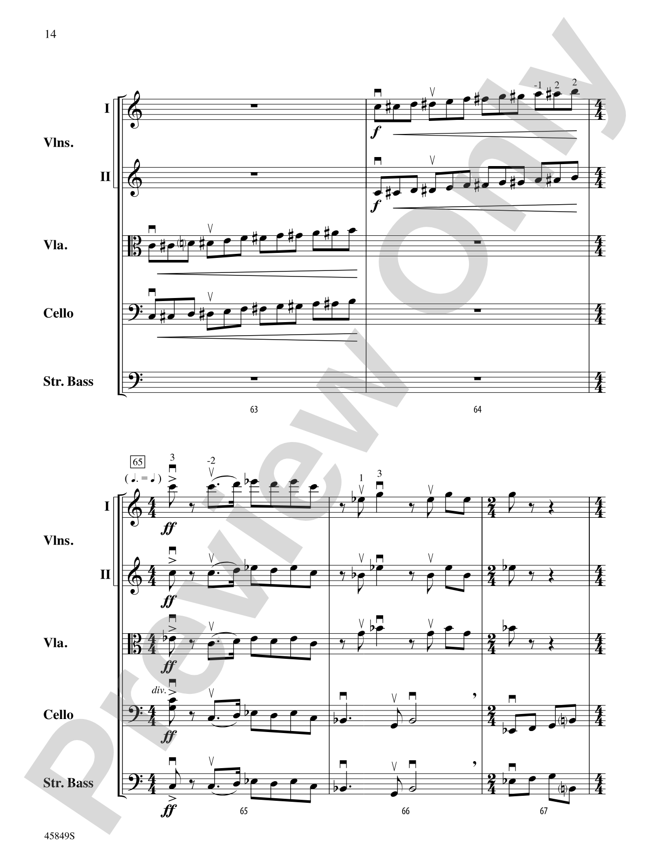 American Salute: String Orchestra Conductor Score & Parts