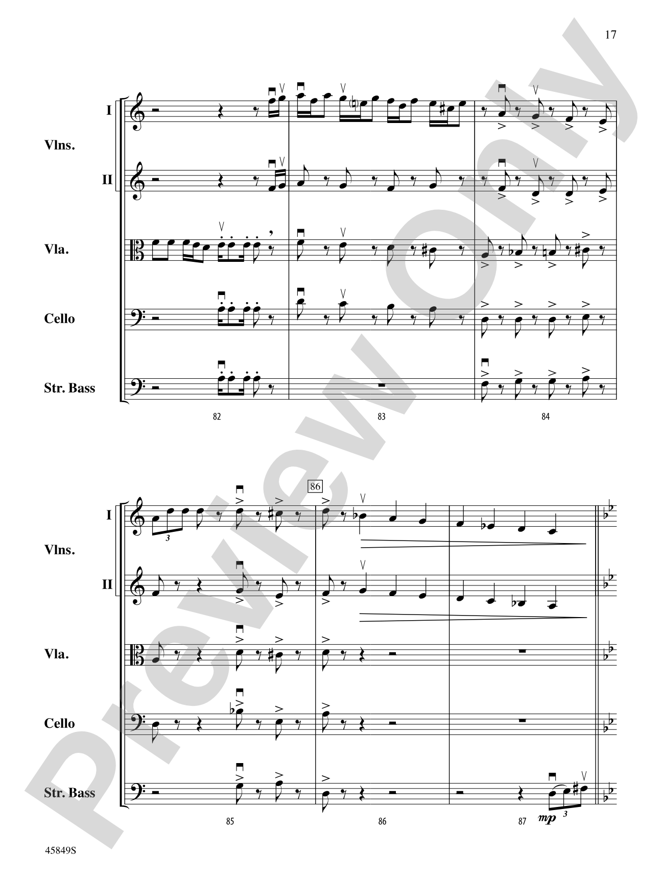 American Salute: String Orchestra Conductor Score & Parts