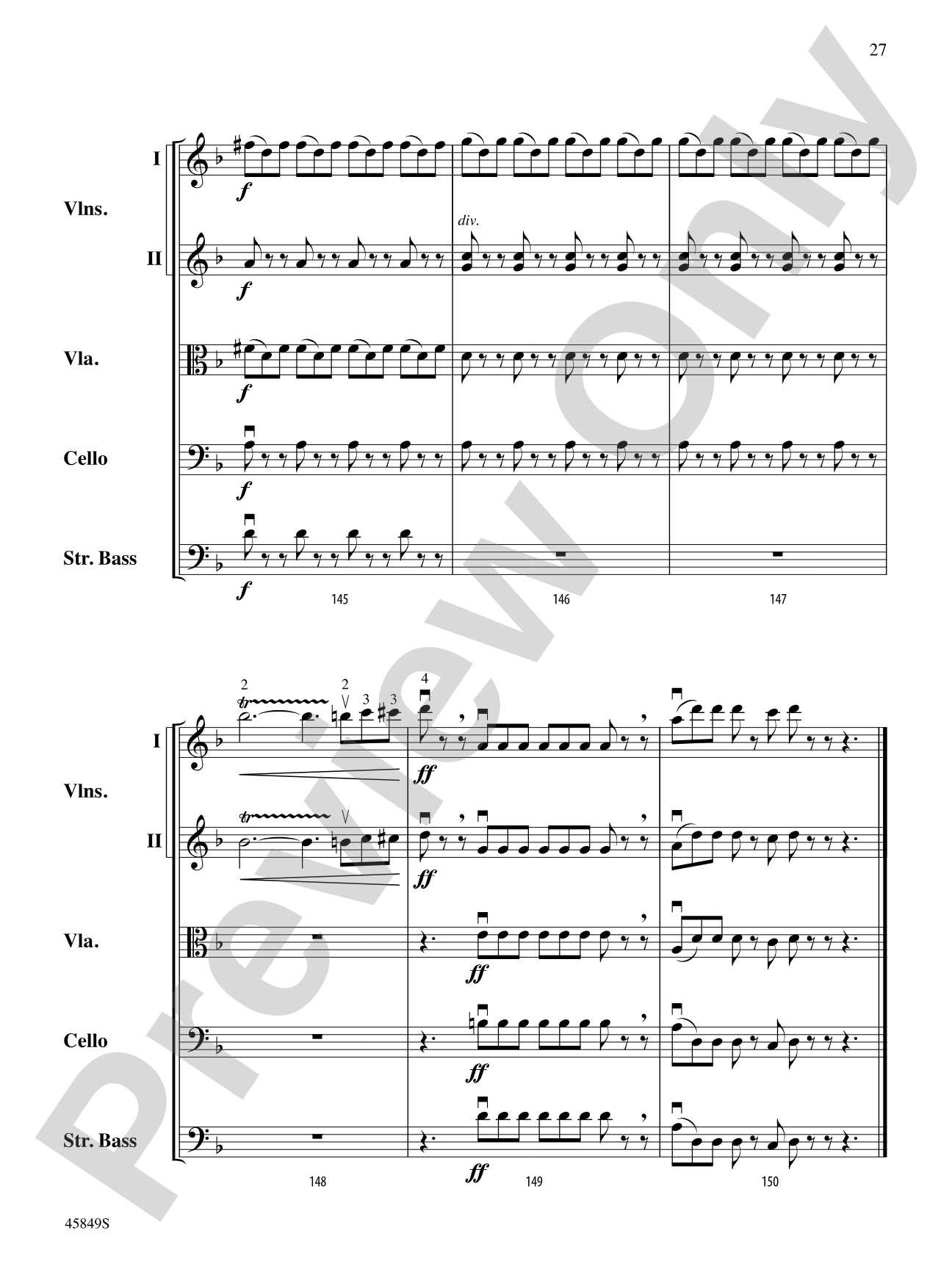 American Salute: String Orchestra Conductor Score & Parts
