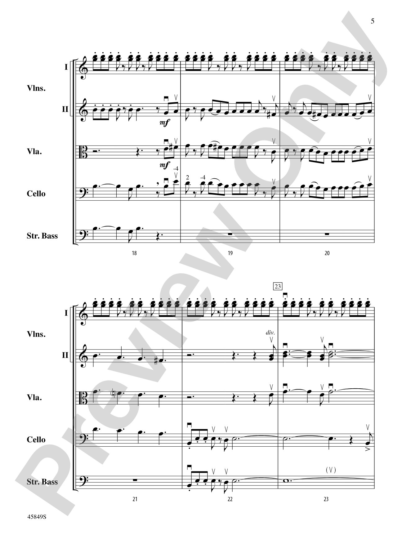 American Salute: String Orchestra Conductor Score & Parts