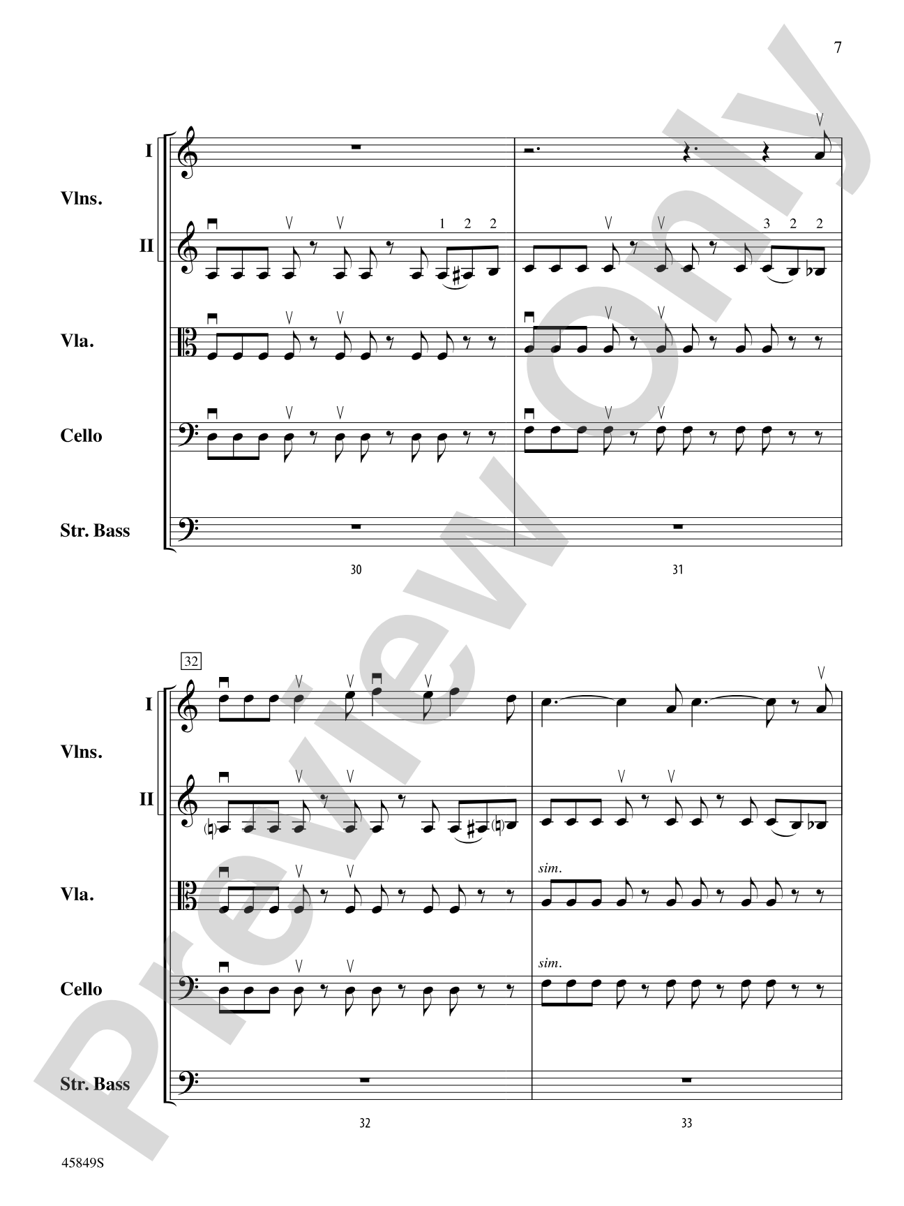 American Salute: String Orchestra Conductor Score & Parts