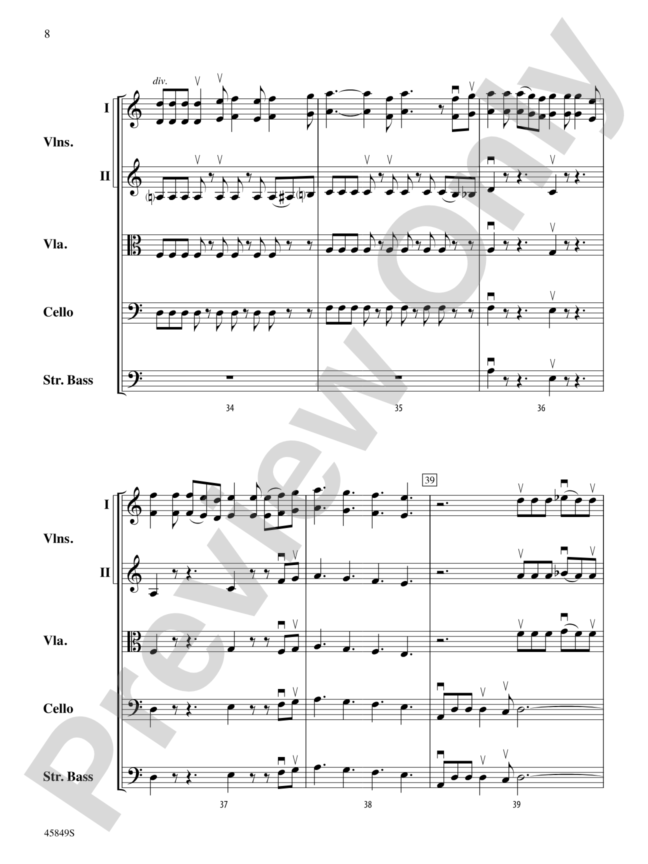 American Salute: String Orchestra Conductor Score & Parts