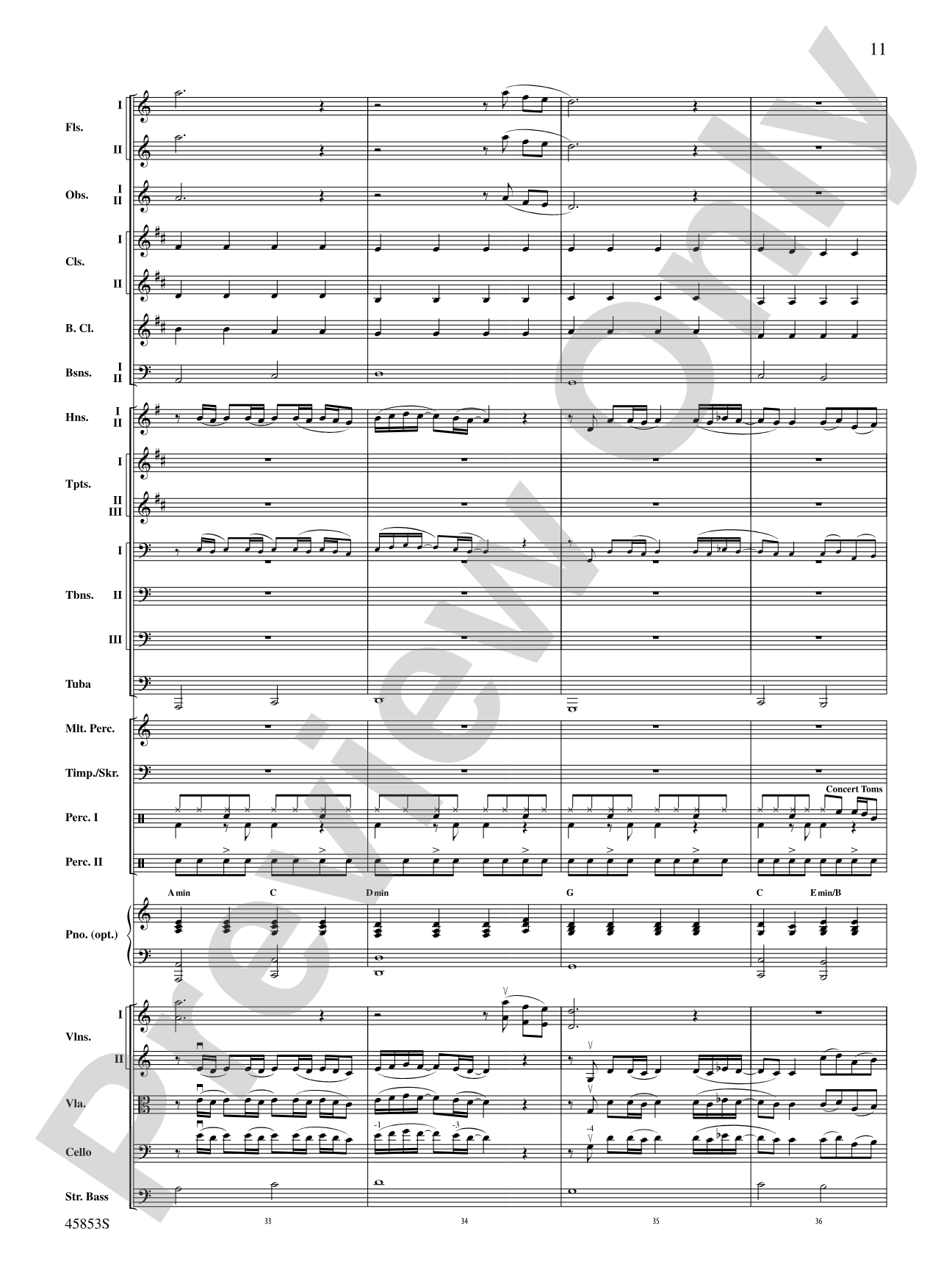 The Best of Bruno Mars: Full Orchestra Conductor Score & Parts