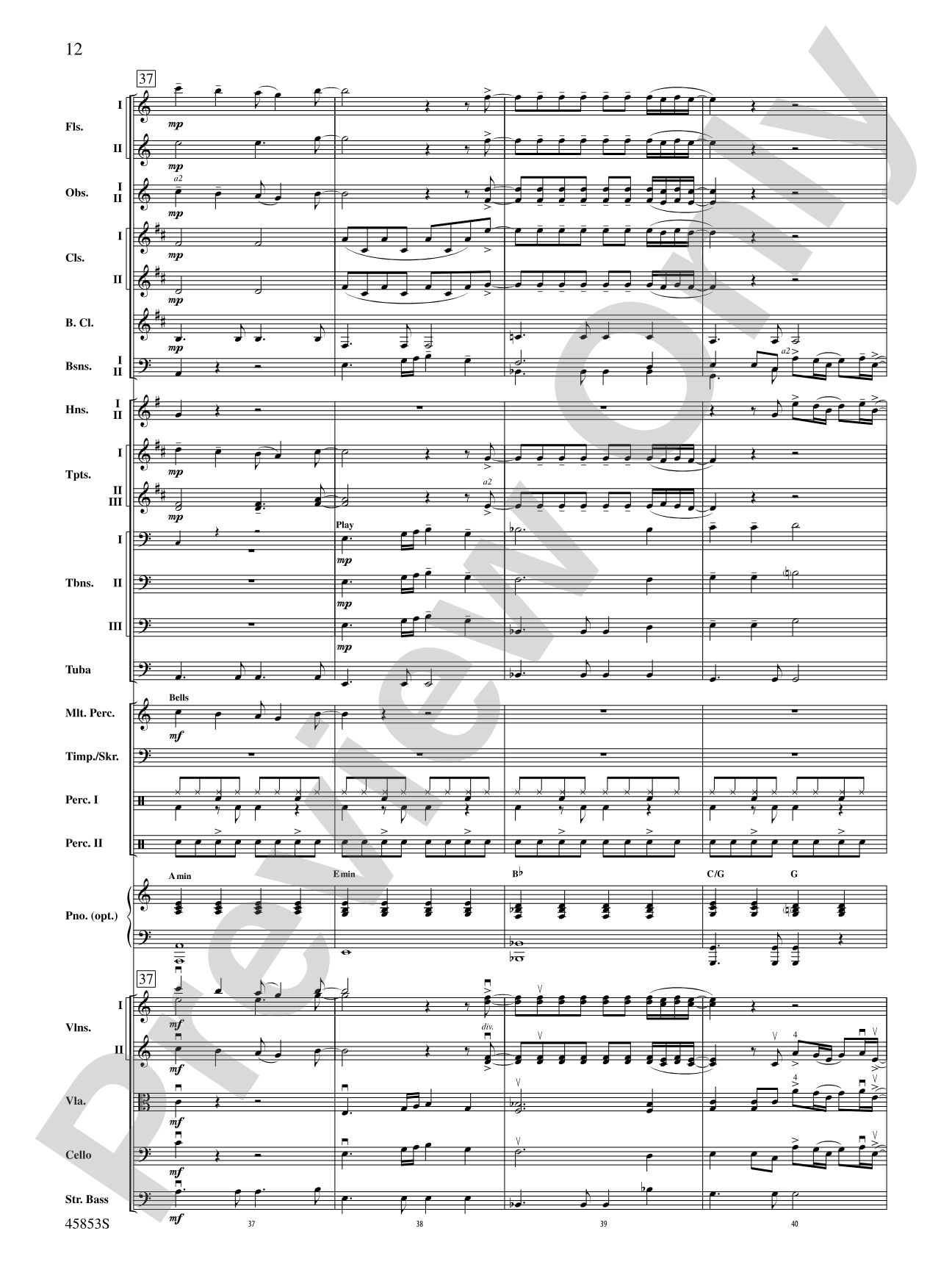 The Best of Bruno Mars: Full Orchestra Conductor Score & Parts