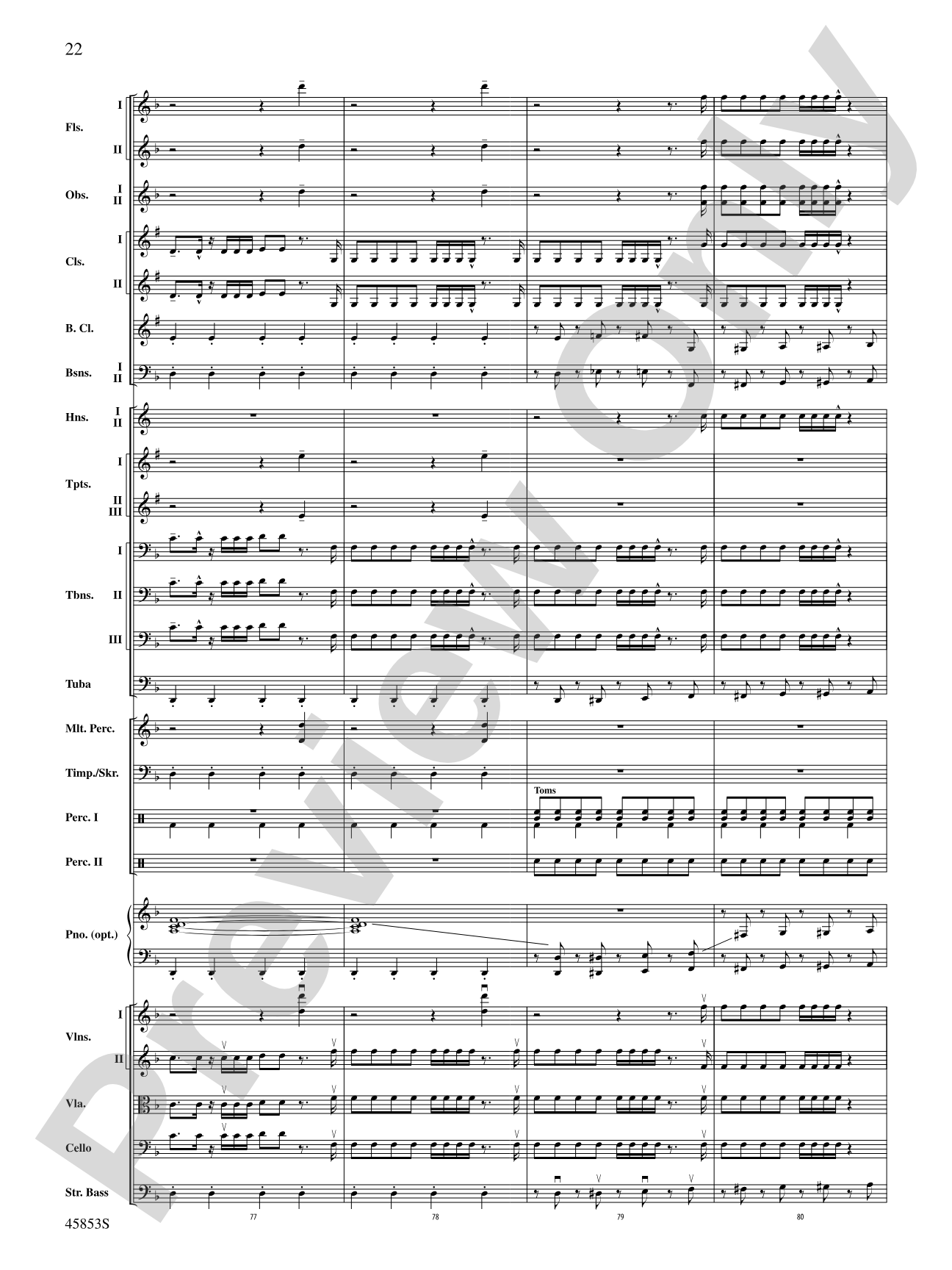 The Best of Bruno Mars: Full Orchestra Conductor Score & Parts