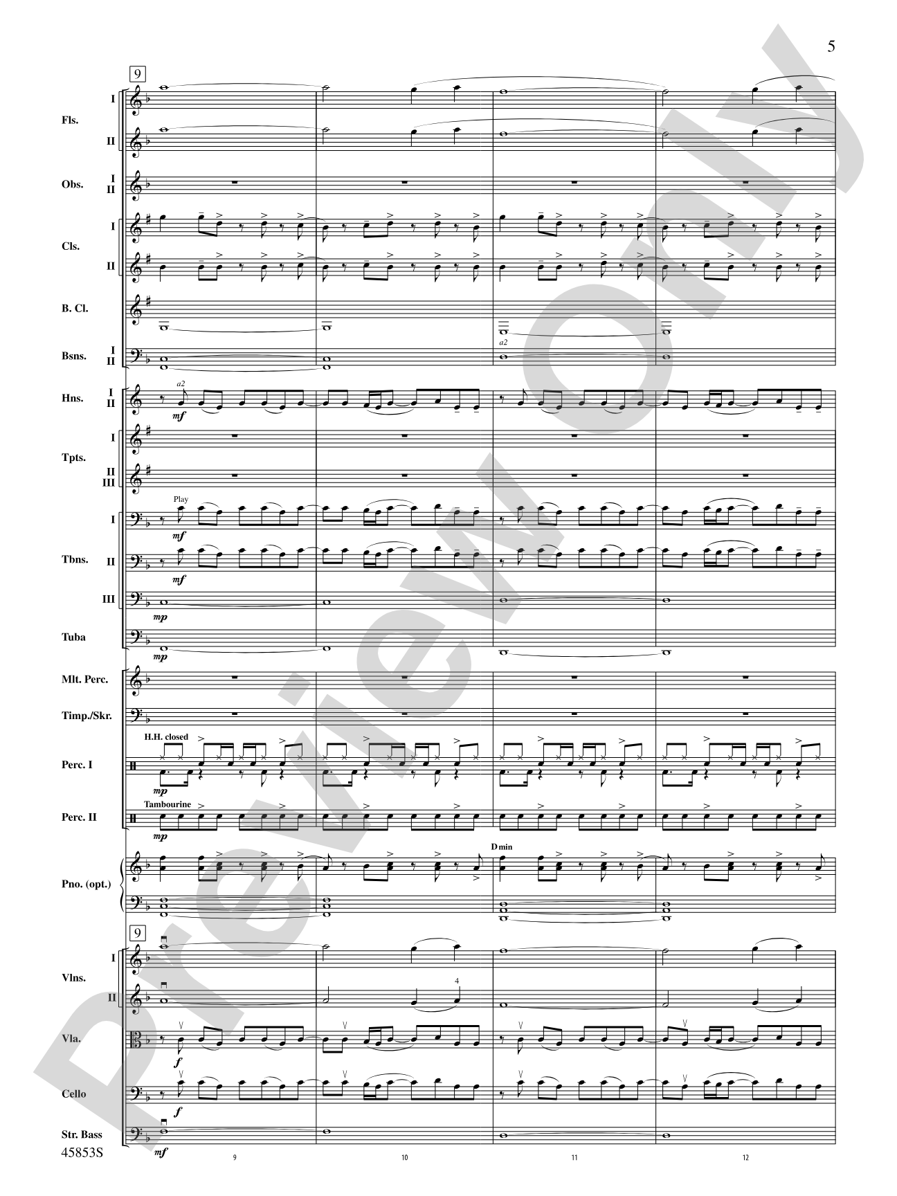 The Best of Bruno Mars: Full Orchestra Conductor Score & Parts