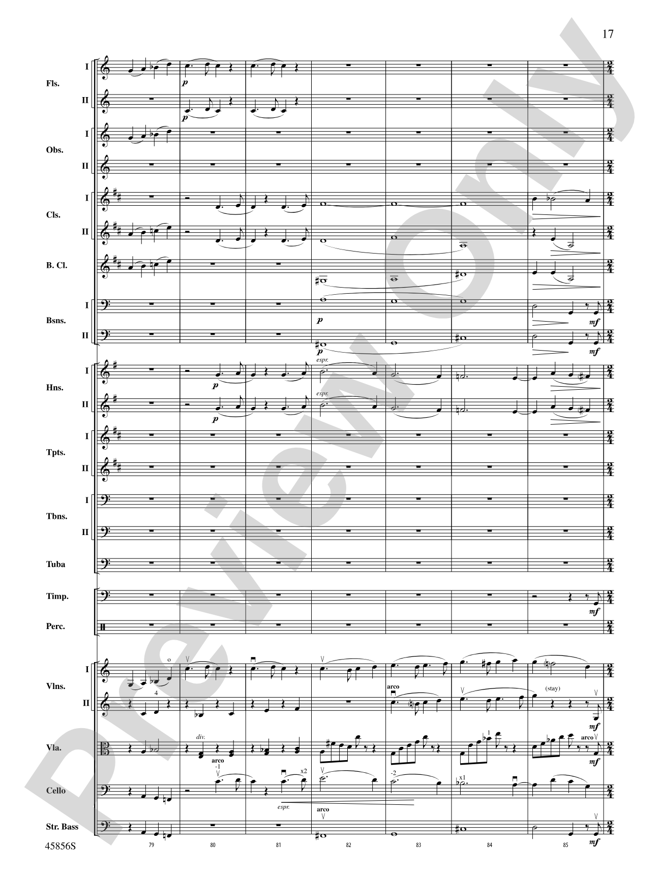 Academic Festival Overture, Op. 80: Full Orchestra Conductor Score & Parts