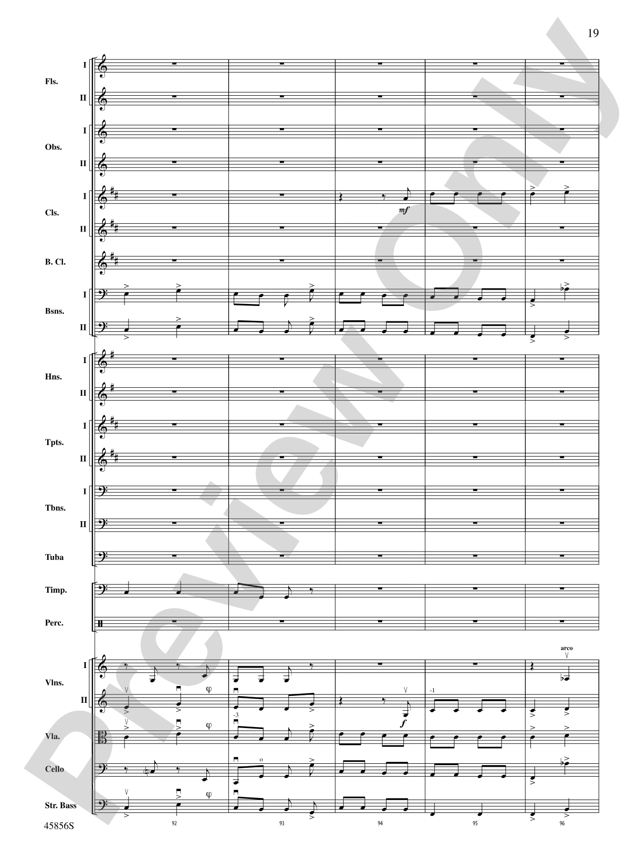 Academic Festival Overture, Op. 80: Full Orchestra Conductor Score & Parts