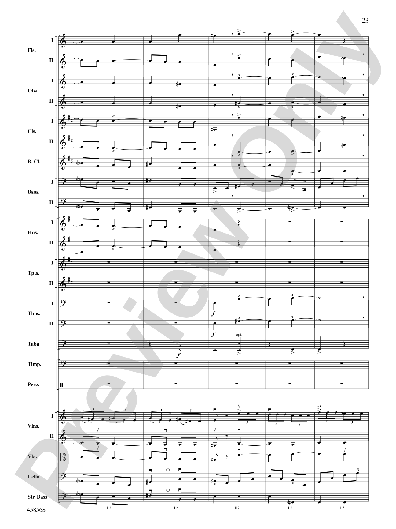 Academic Festival Overture, Op. 80: Full Orchestra Conductor Score & Parts