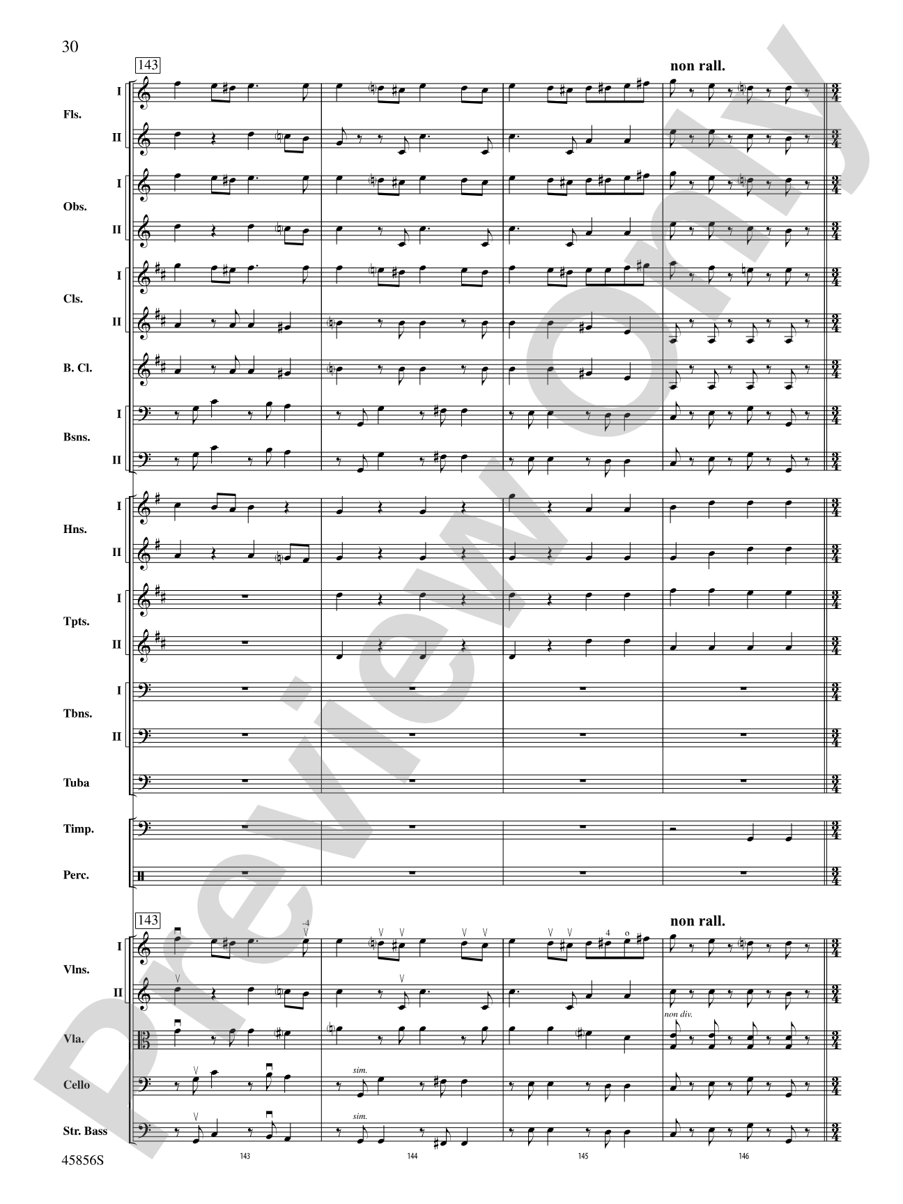 Academic Festival Overture, Op. 80: Full Orchestra Conductor Score & Parts
