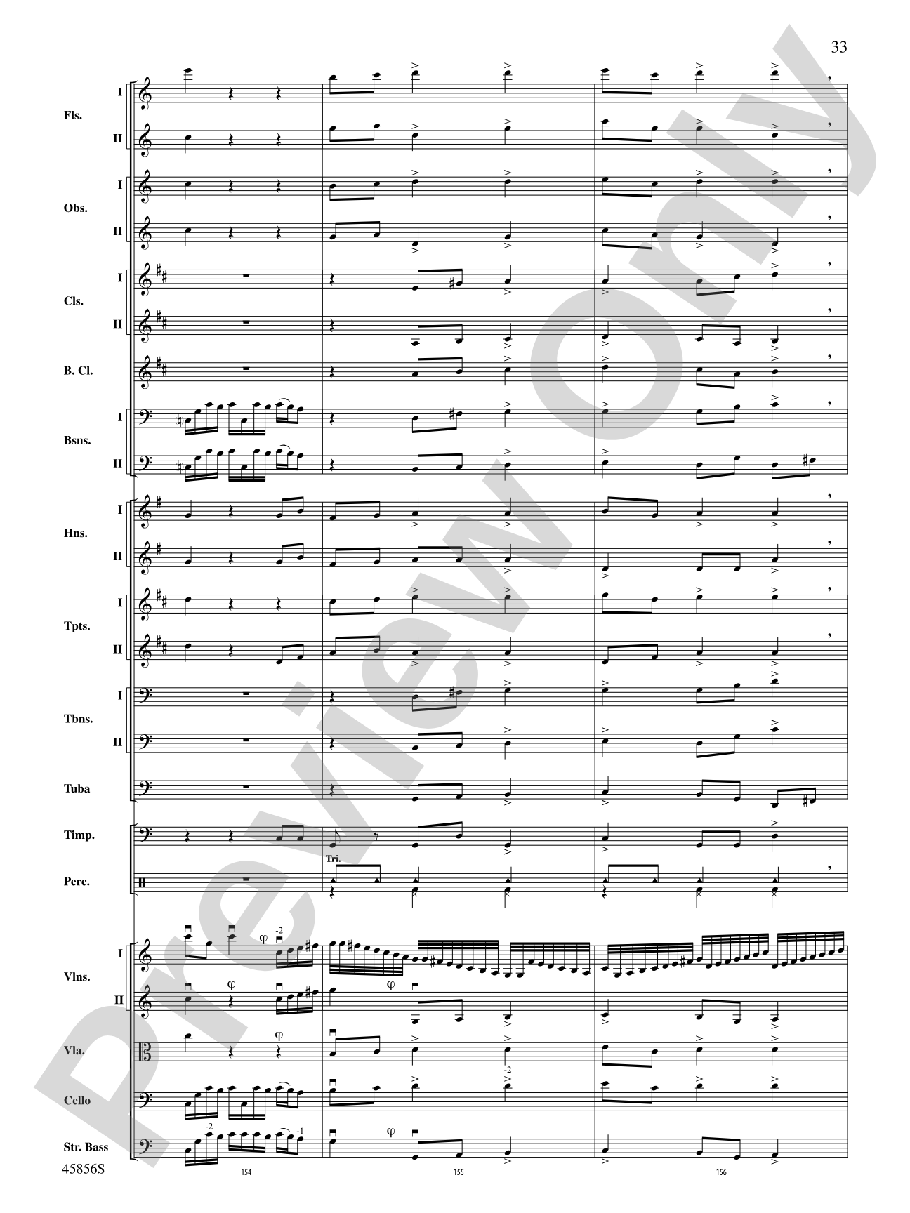 Academic Festival Overture, Op. 80: Full Orchestra Conductor Score & Parts