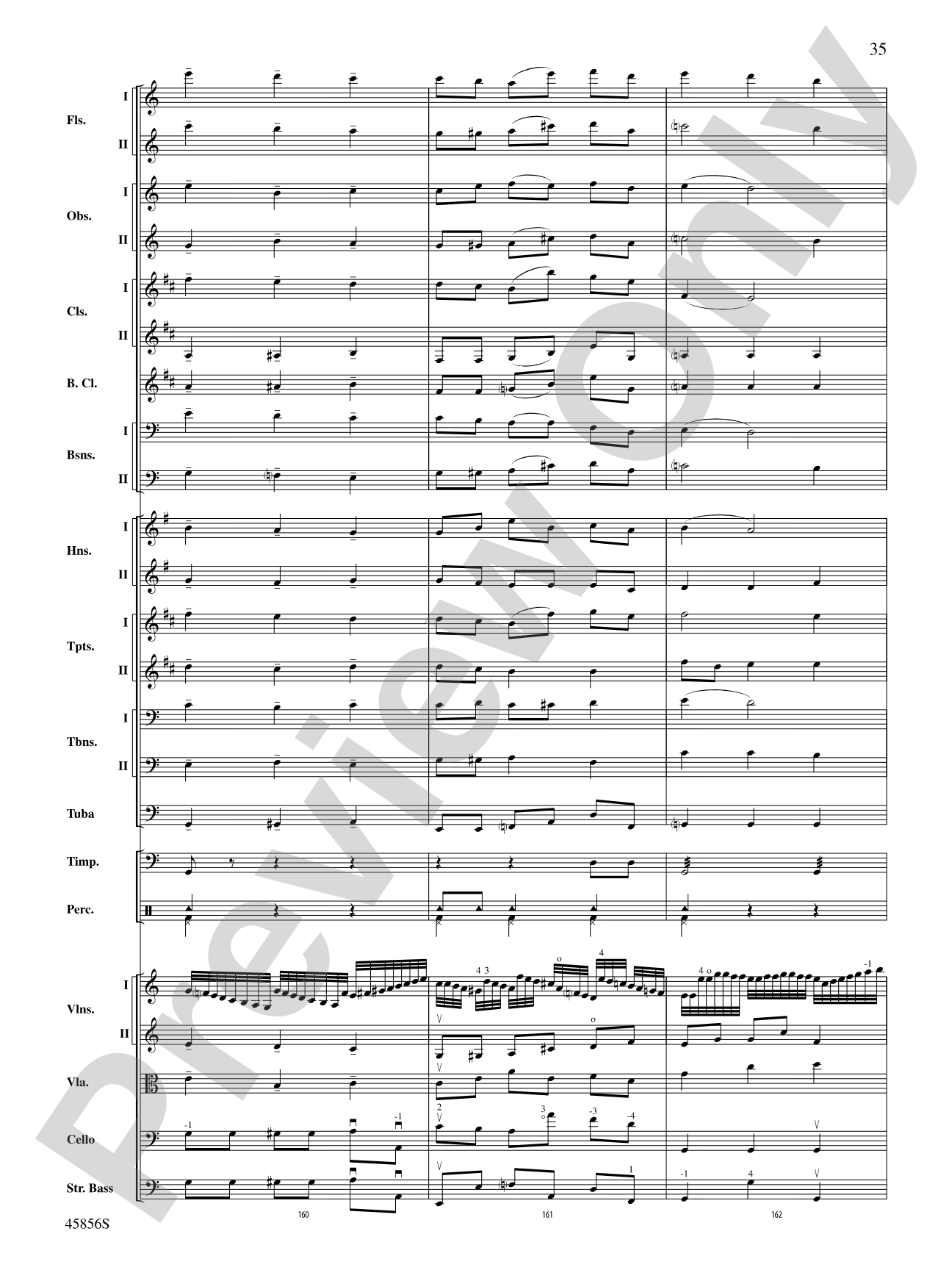 Academic Festival Overture, Op. 80: Full Orchestra Conductor Score & Parts