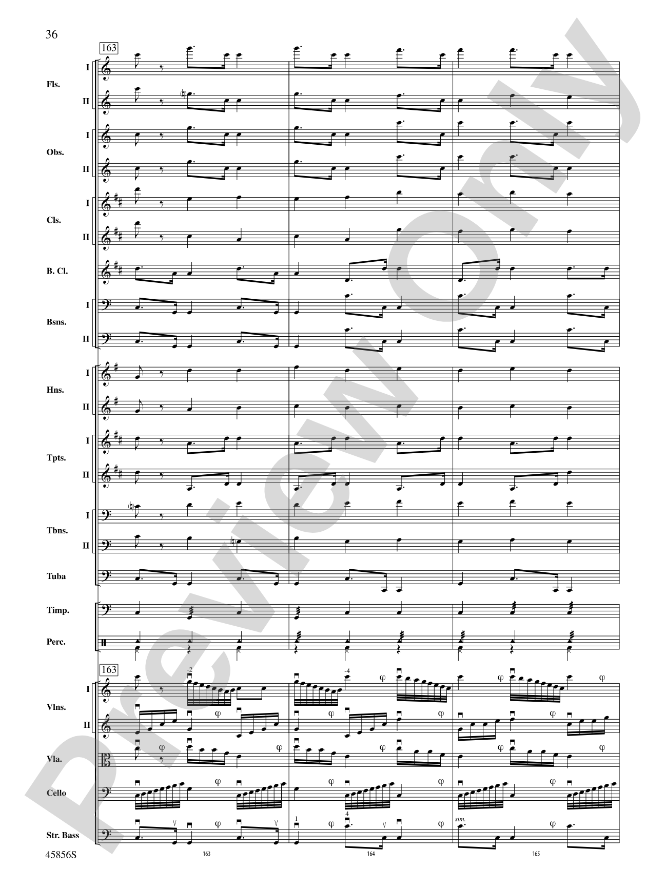 Academic Festival Overture, Op. 80: Full Orchestra Conductor Score & Parts