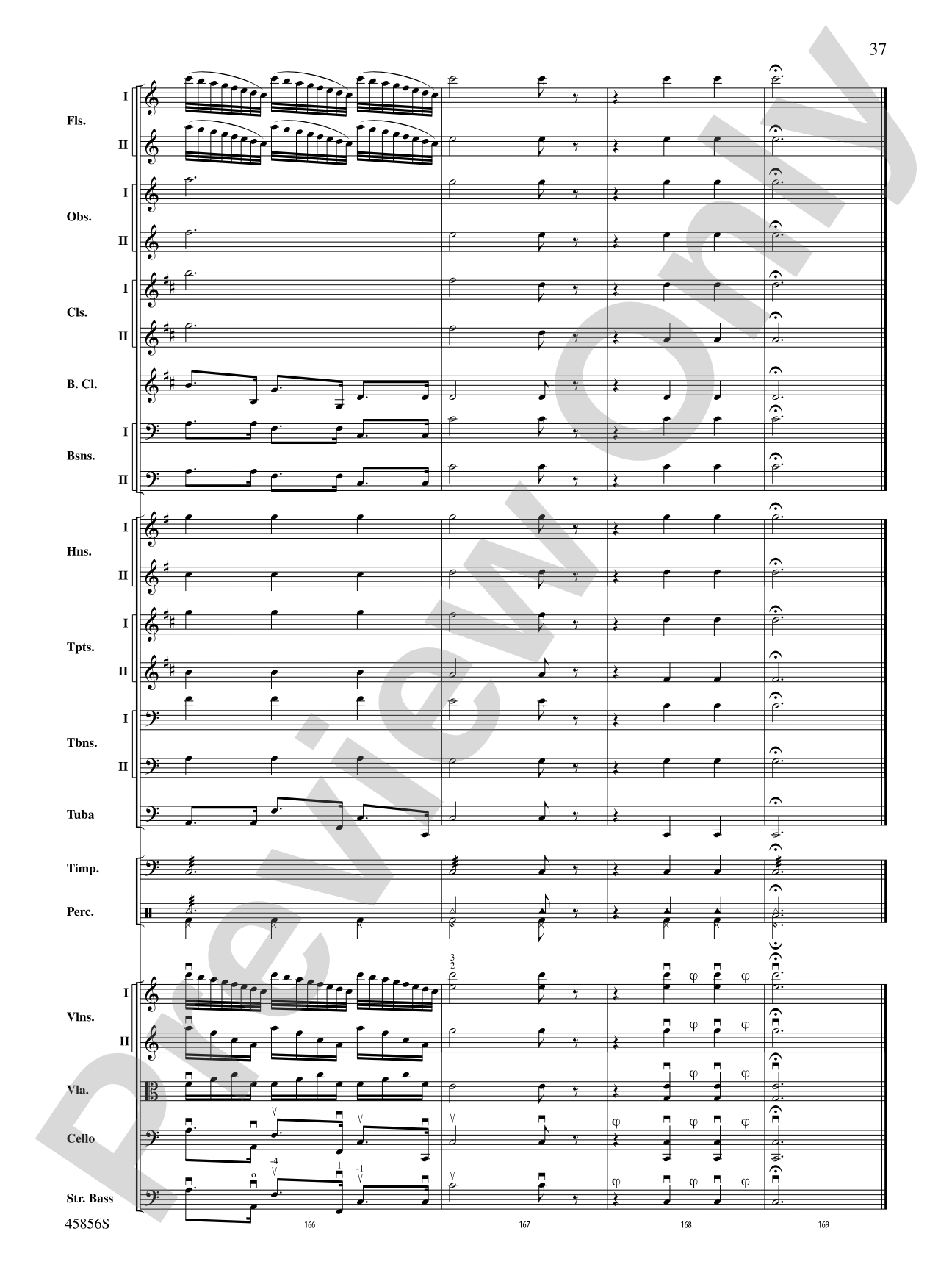 Academic Festival Overture, Op. 80: Full Orchestra Conductor Score & Parts