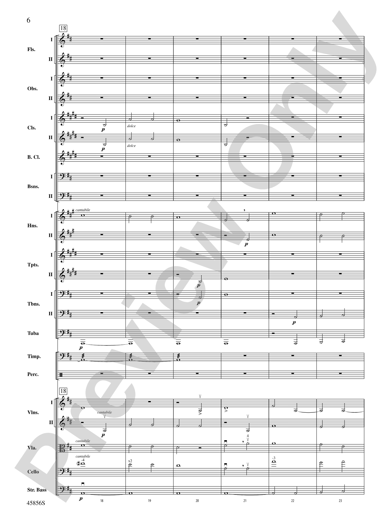 Academic Festival Overture, Op. 80: Full Orchestra Conductor Score & Parts