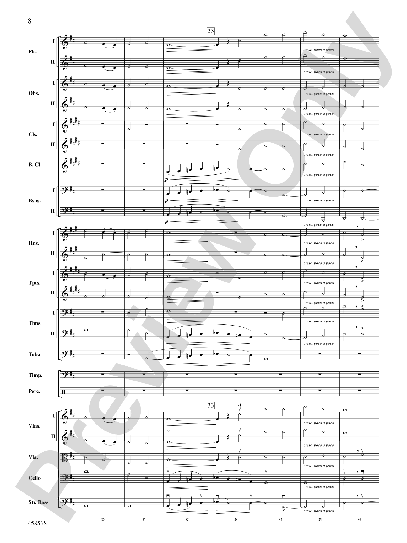 Academic Festival Overture, Op. 80: Full Orchestra Conductor Score & Parts